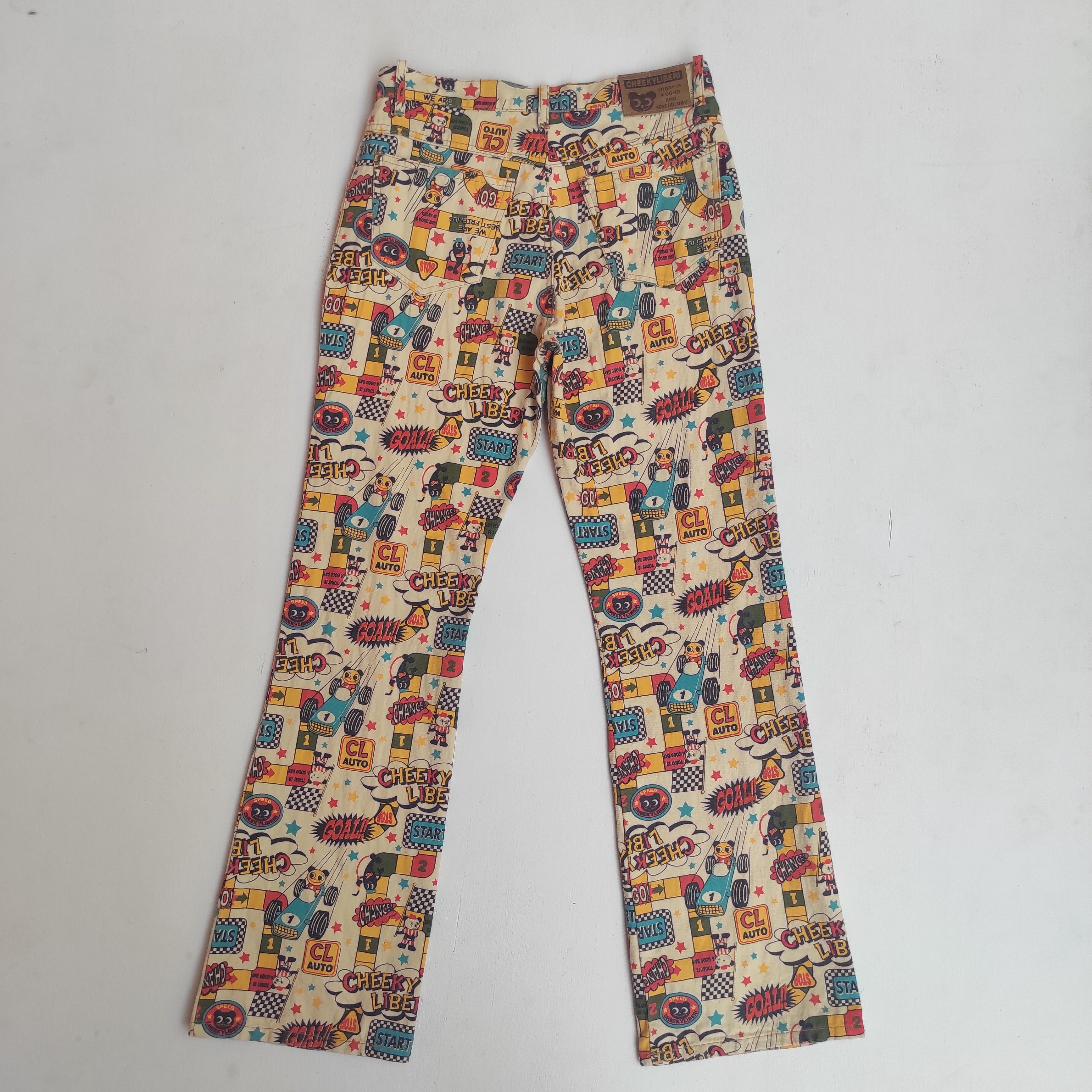 Hysteric Glamour Cheekyliberi Full Print jeans Hysteric Glamour Style Size US 28 / EU 44 - 9 Thumbnail