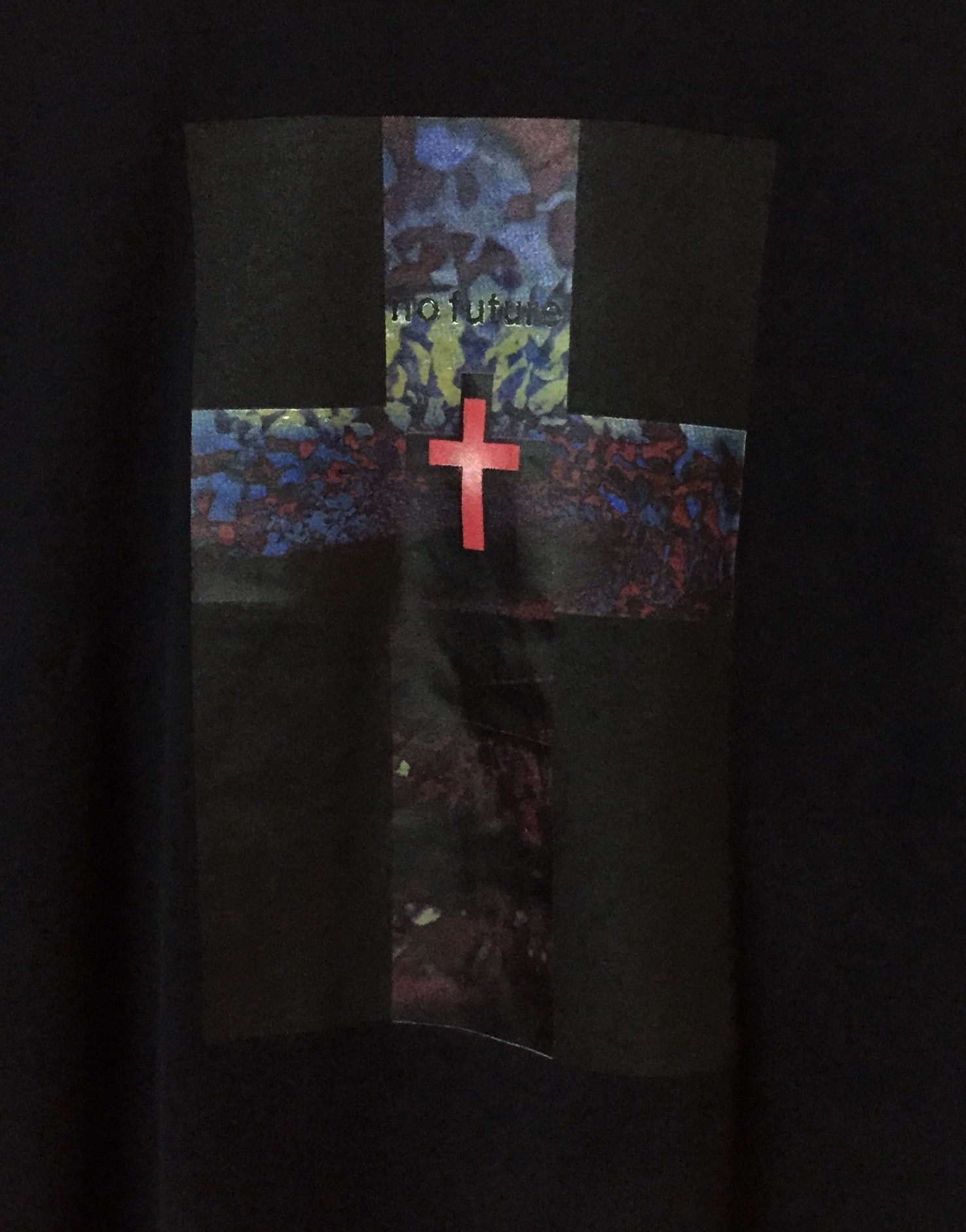 Japanese Brand NO FUTURE CROSS LOGO JAPANESE BRAND TSHIRT Size US L / EU 52-54 / 3 - 3 Thumbnail