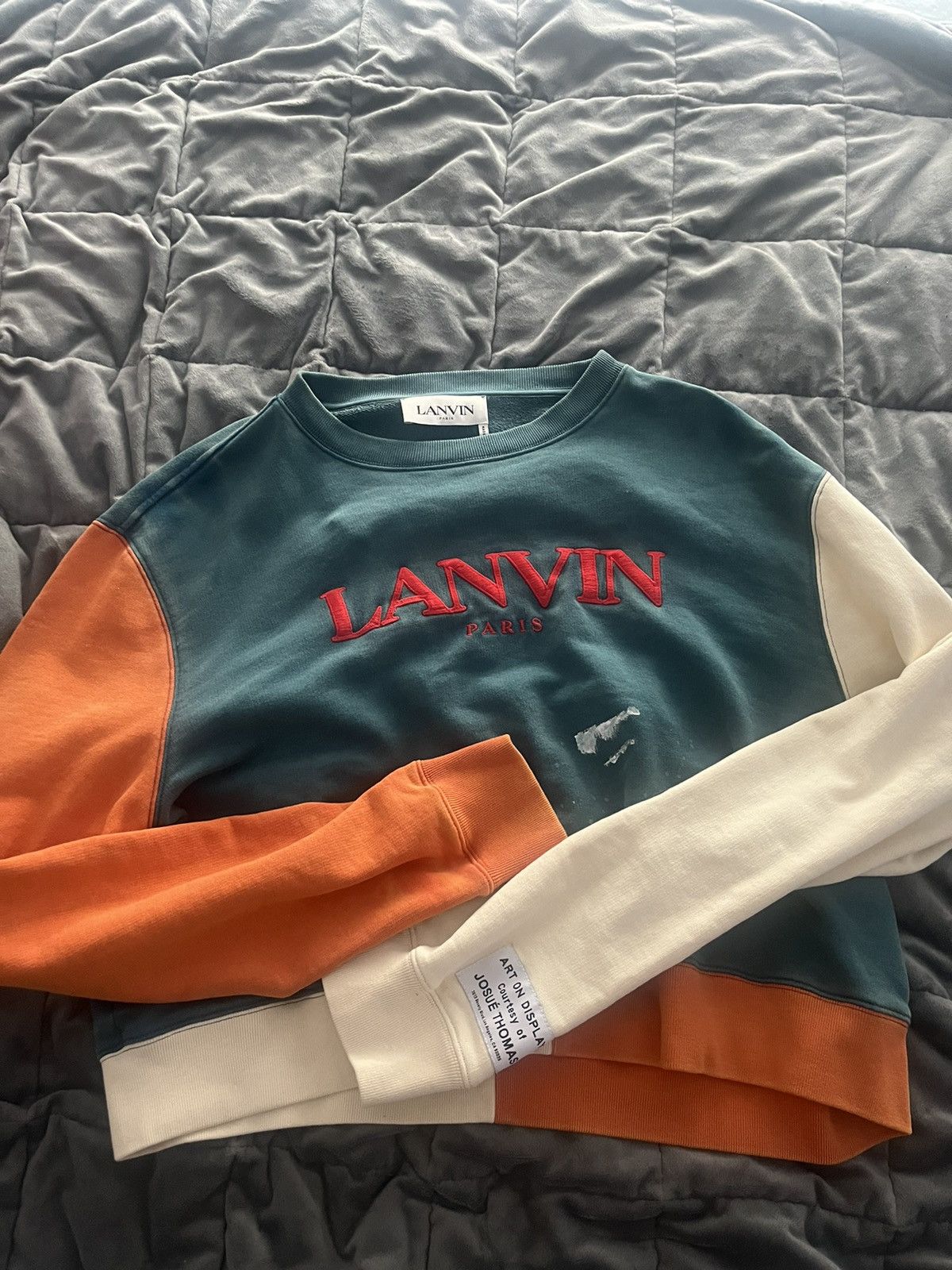Gallery Dept. × Lanvin Galley Dept x Lanvin embroidered sweatshirt Size L / US 10 / IT 46 - 6 Thumbnail