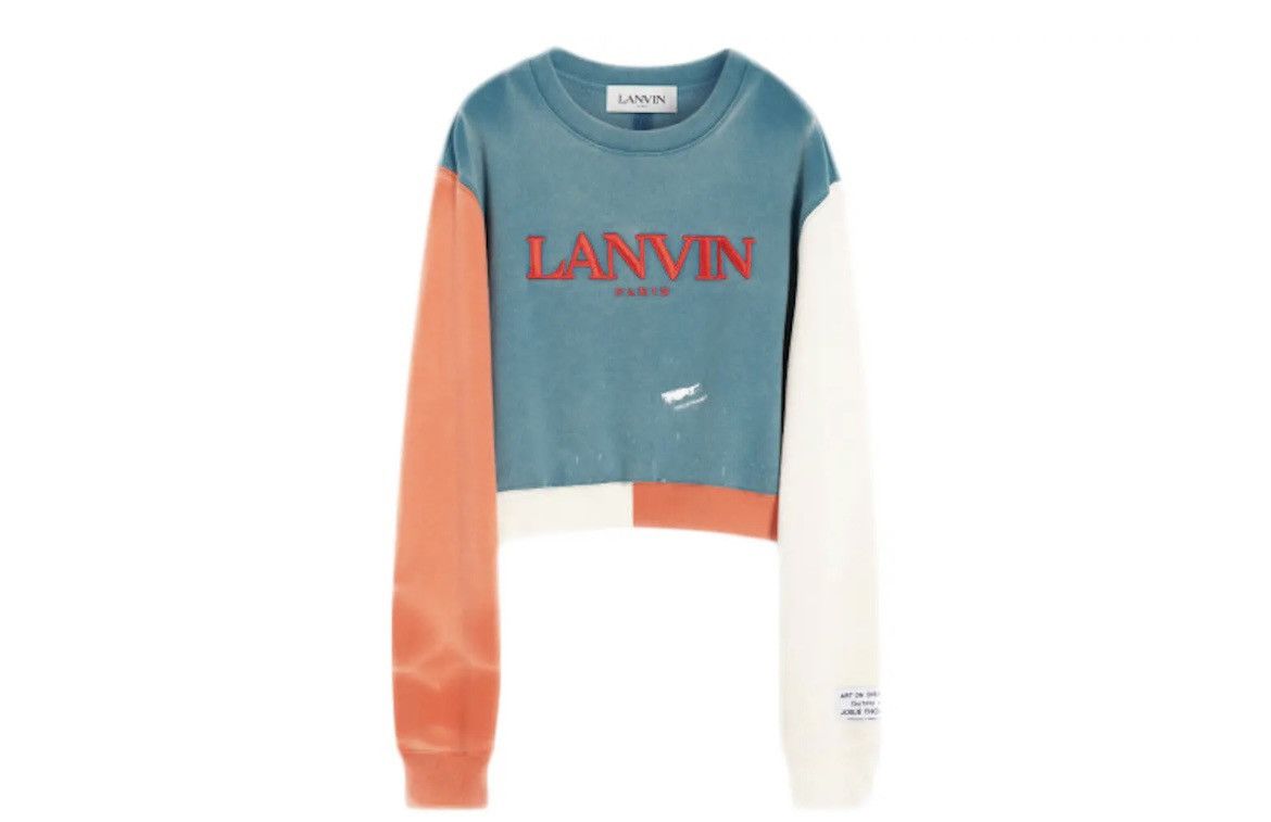 Gallery Dept. × Lanvin Galley Dept x Lanvin embroidered sweatshirt Size L / US 10 / IT 46 - 1 Thumbnail