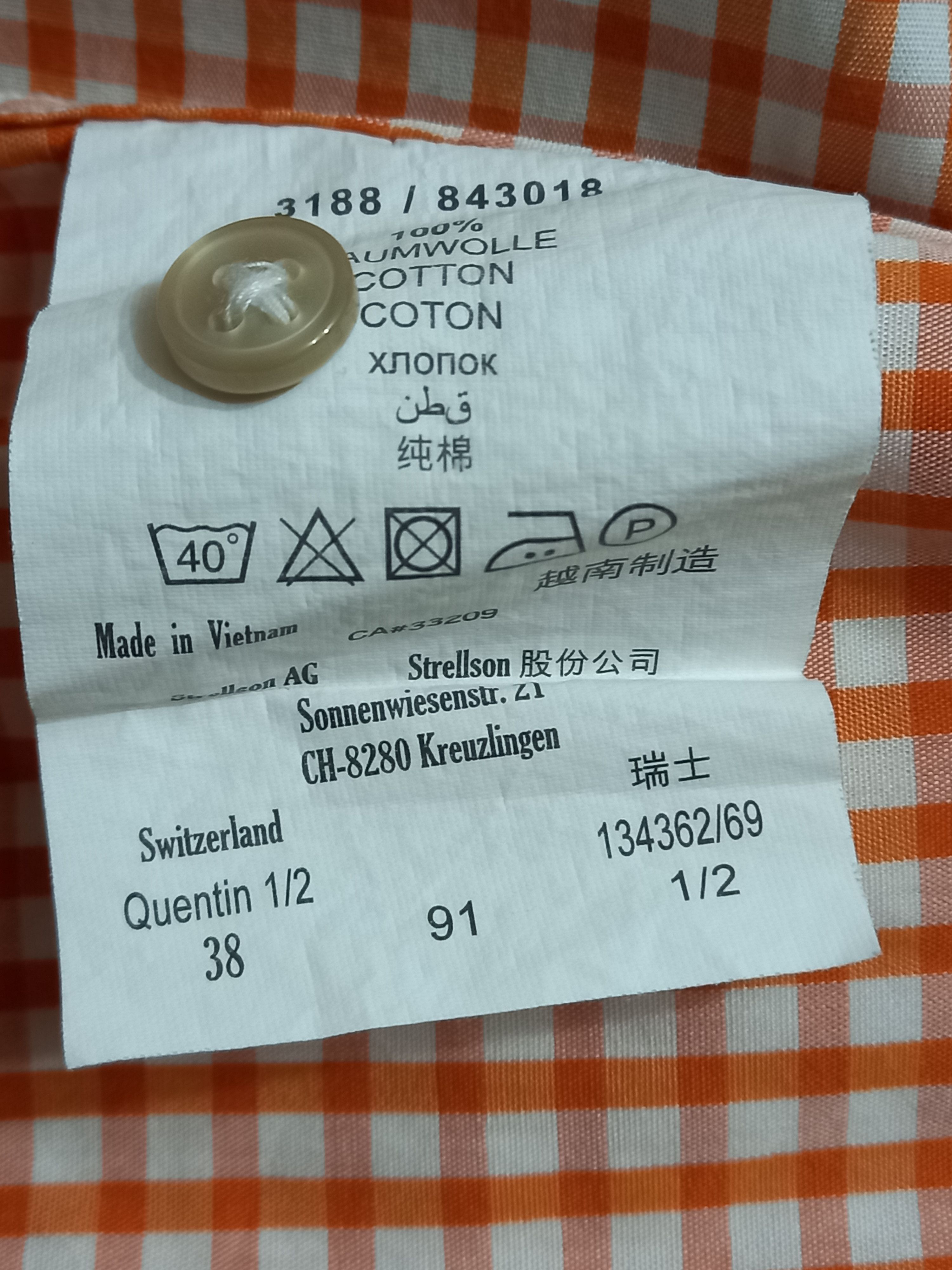 Strellson Strellson 38 Short Sleeve Casual Shirt Size US S / EU 44-46 / 1 - 5 Thumbnail