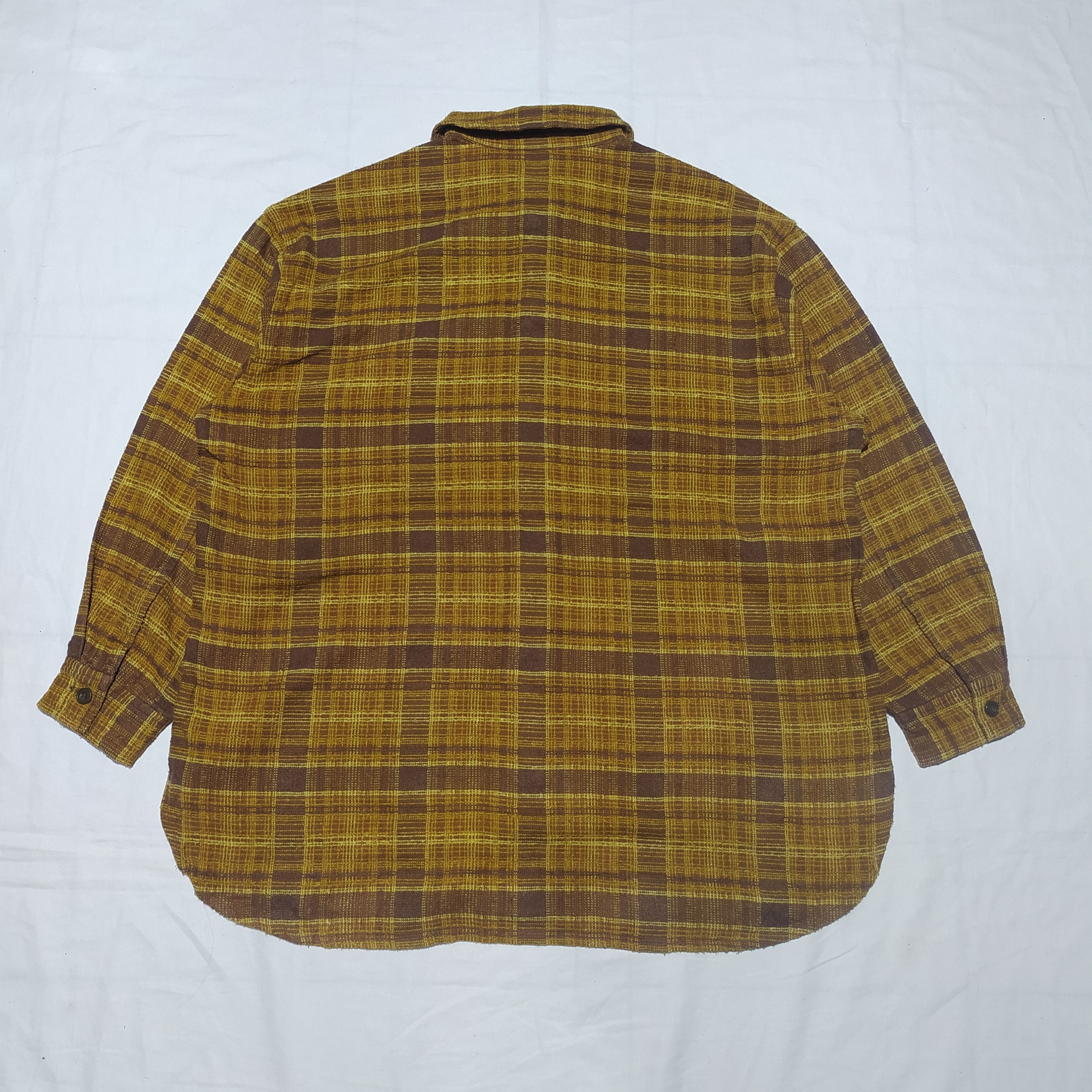 Issey Miyake Hai sporting gear patchwork flannel Size US M / EU 48-50 / 2 - 4 Thumbnail