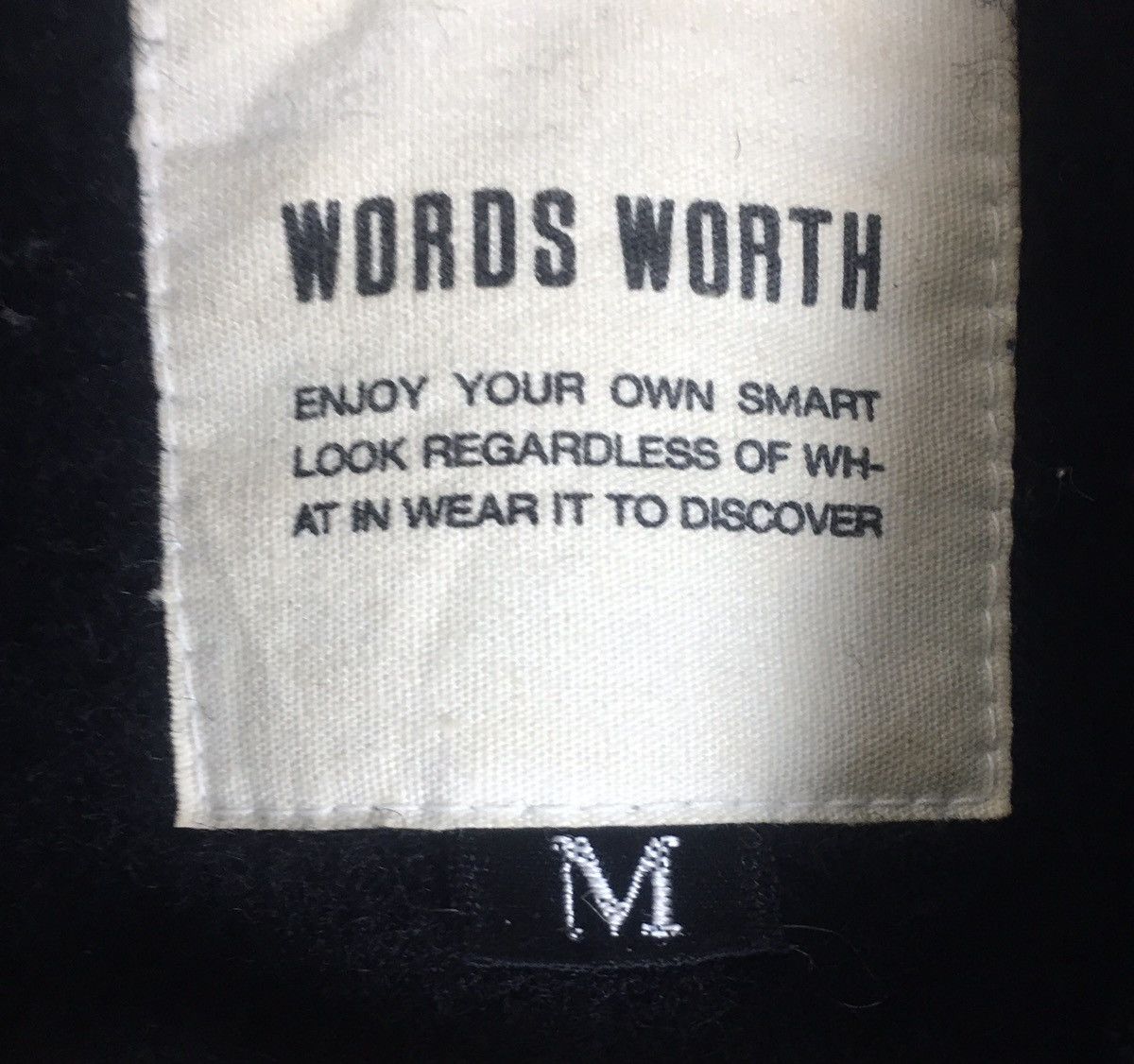 Vintage Word Worth Apparel Designer Varcity embroidery Button jacket Size US M / EU 48-50 / 2 - 7 Thumbnail