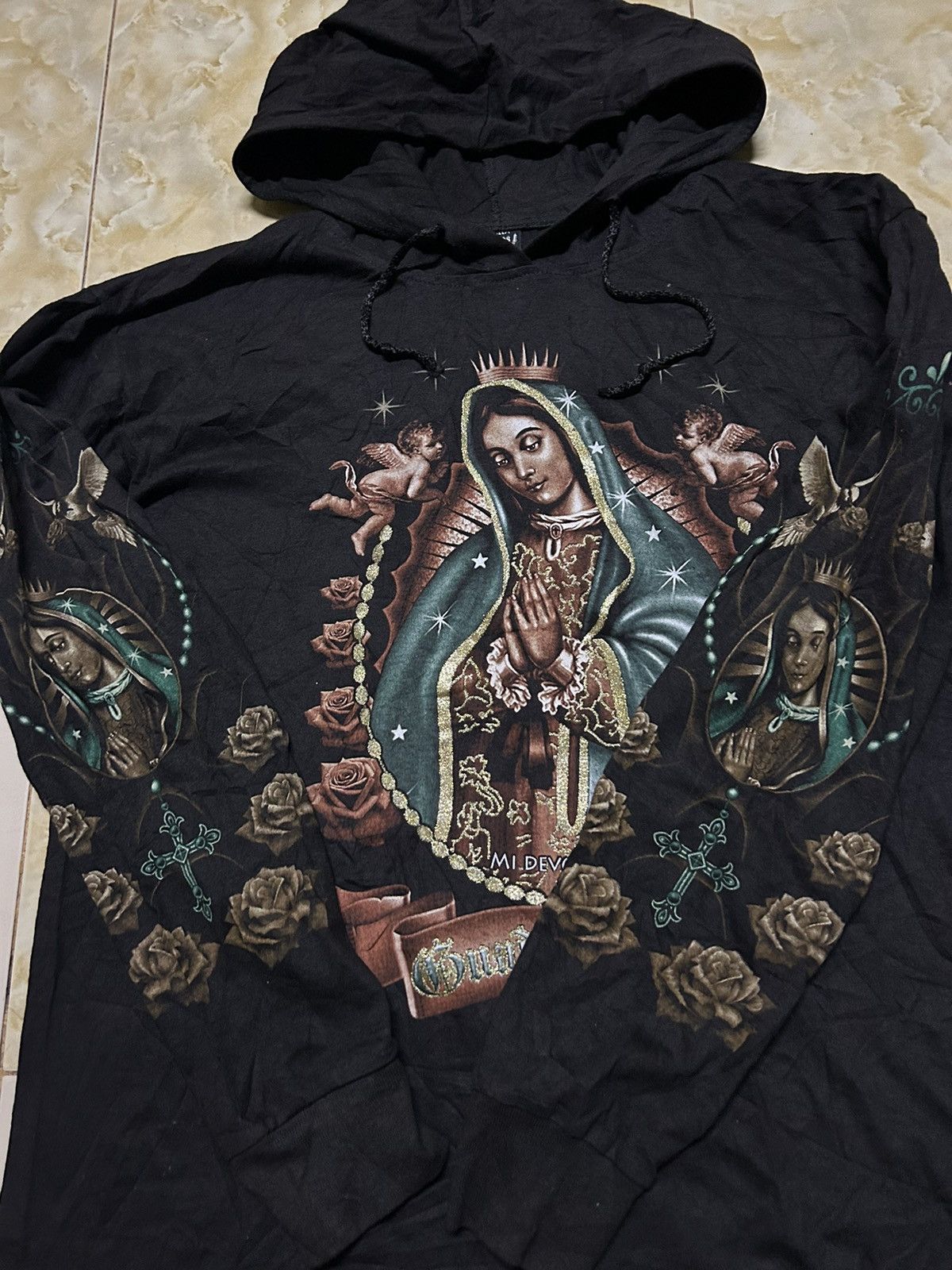 Beauty Beast 💥JESUS🔥🔥VIRGEN DE GUADALUPE ‼️ Size US L / EU 52-54 / 3 - 5 Thumbnail