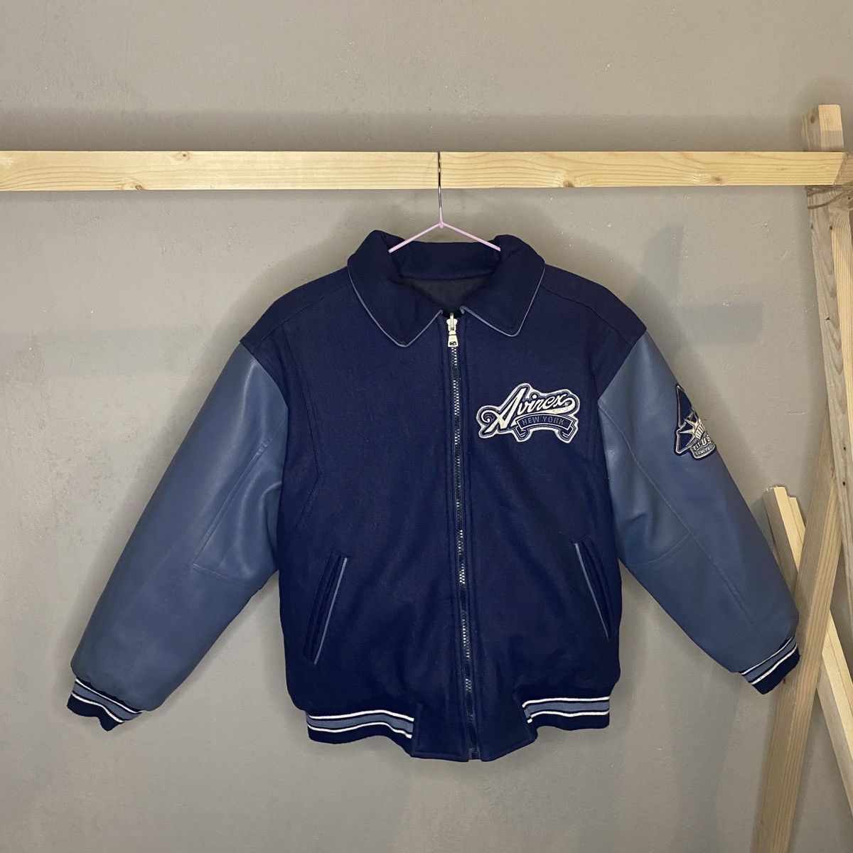 Avirex Varsity Jacket × Japanese Brand × Vintage Vintage