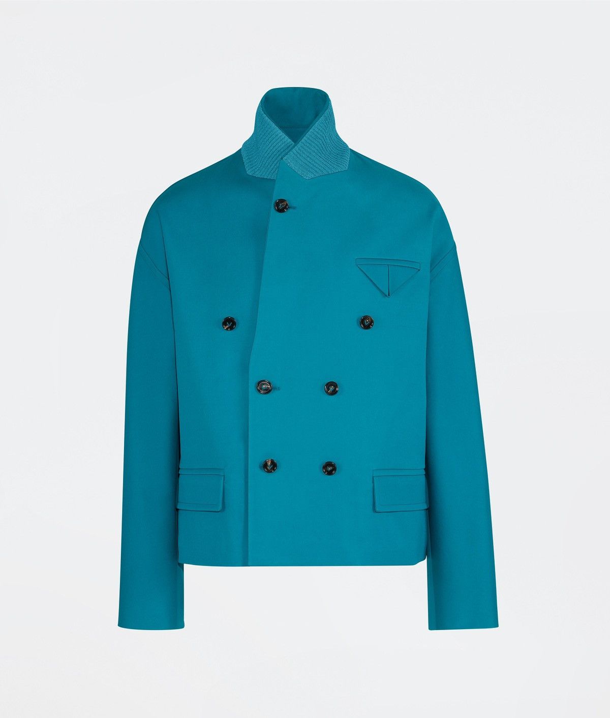 Bottega Veneta Bottega Veneta Duck Green Boxy blazer Jacket size 48 Medium Size 48R - 9 Thumbnail