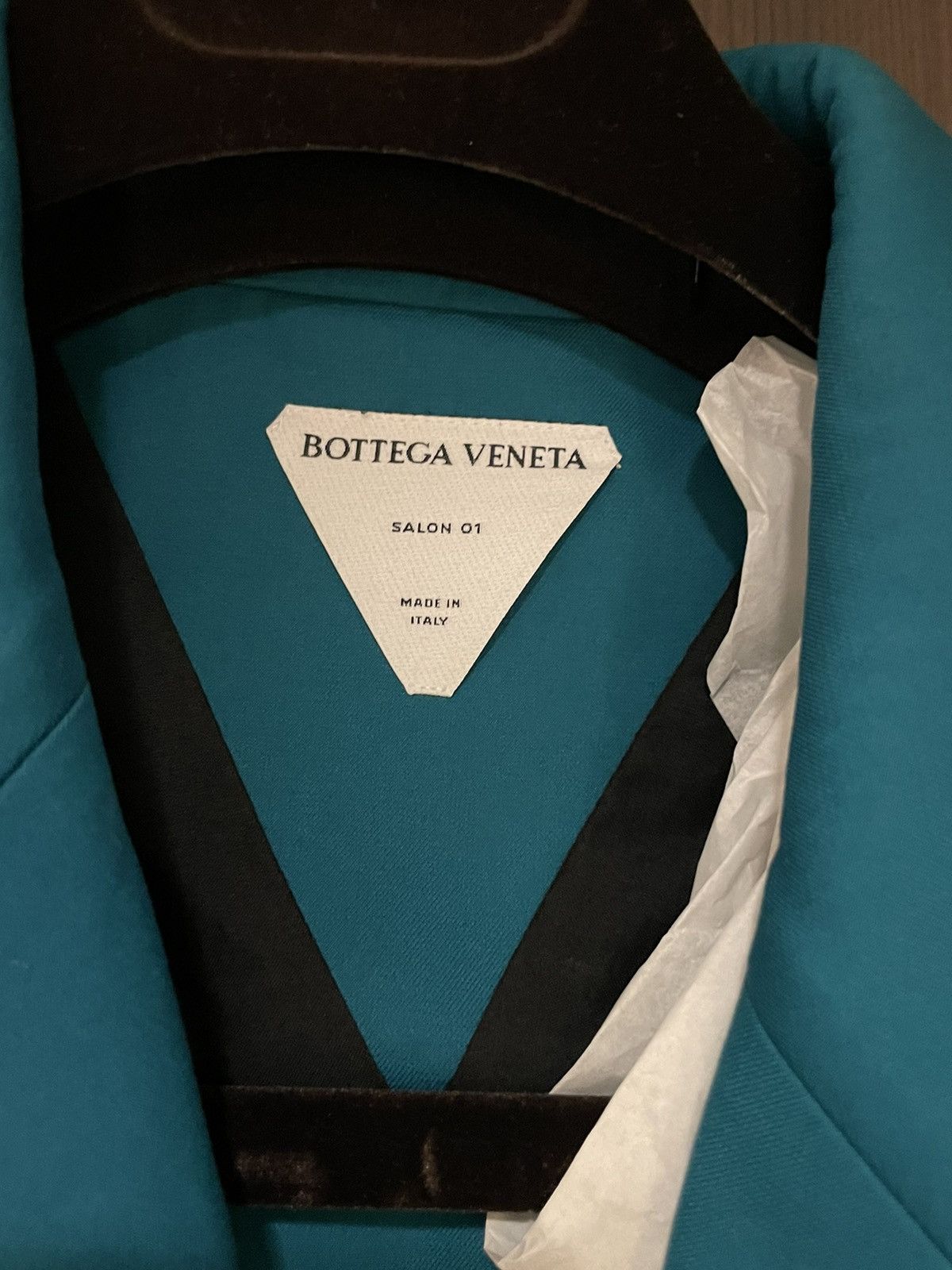 Bottega Veneta Bottega Veneta Duck Green Boxy blazer Jacket size 48 Medium Size 48R - 4 Thumbnail
