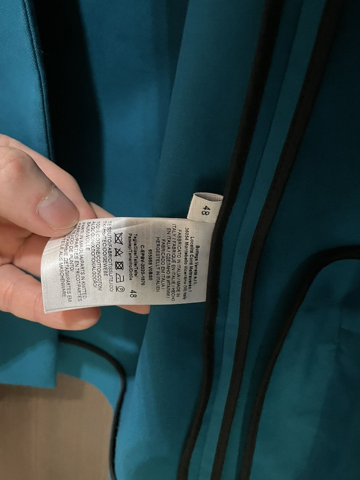 Bottega Veneta Bottega Veneta Duck Green Boxy blazer Jacket size 48 Medium Size 48R - 5 Thumbnail