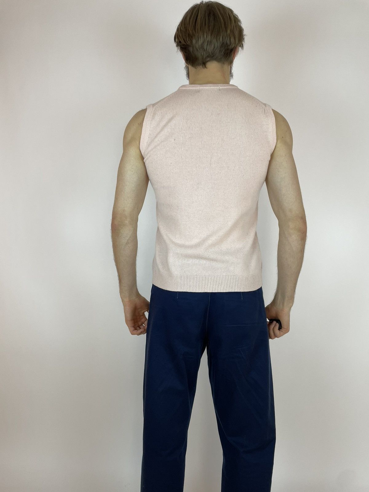 Other WOOLOVERS Pink Vest Mens sleeve less sweater size S Size US S / EU 44-46 / 1 - 4 Thumbnail