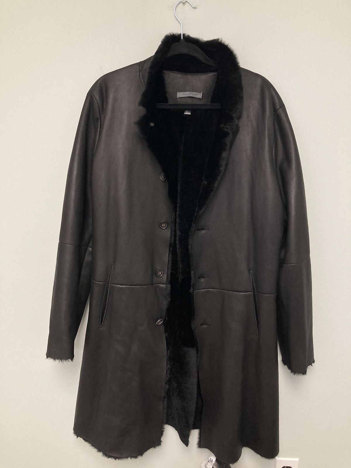 John Varvatos Sicklen shearing coat. 48 medium Size US M / EU 48-50 / 2 - 5 Thumbnail