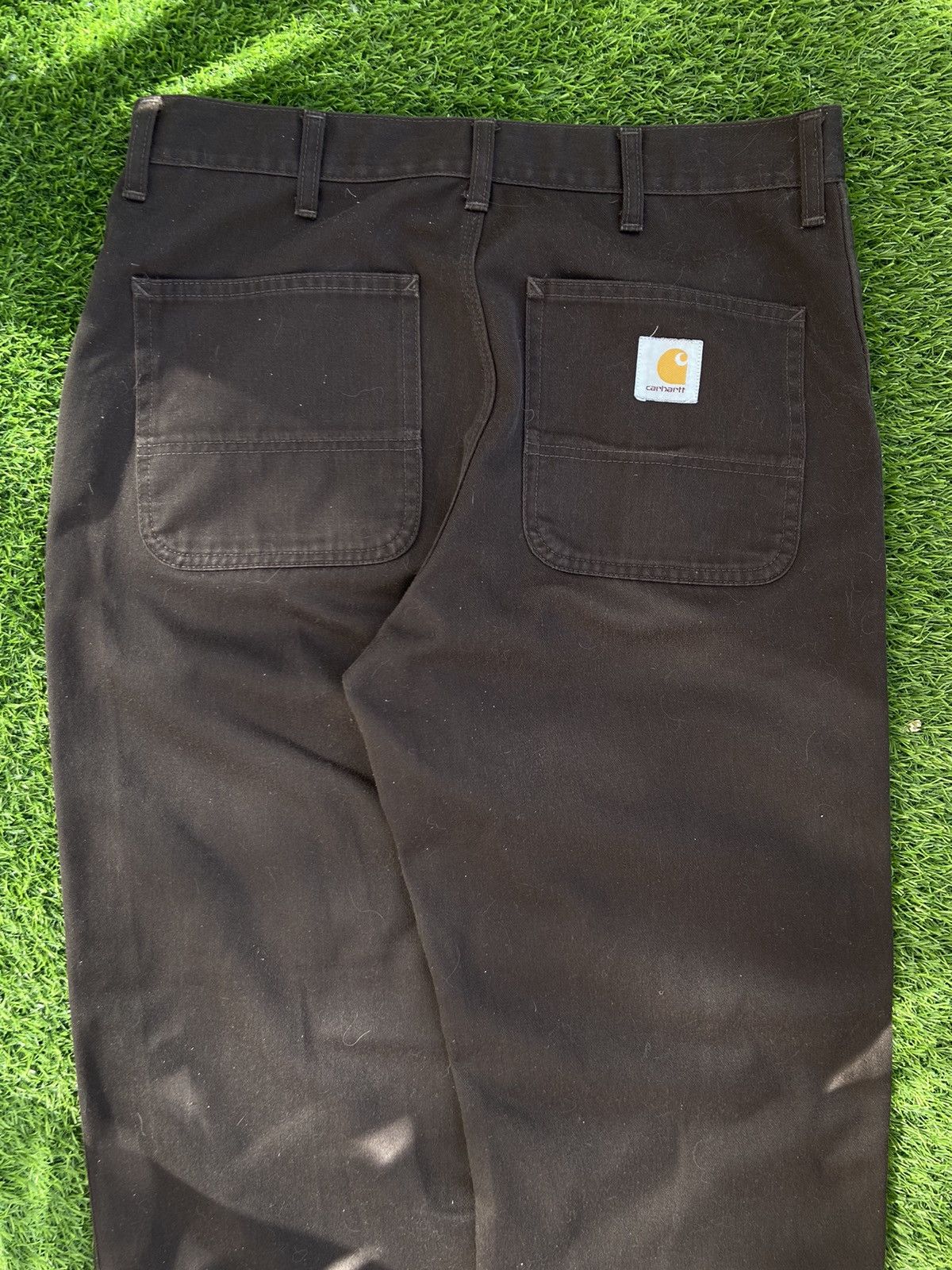 Carhartt CARHARTT RARE BROWN COLOR SIMPLE PANTS - № 3060 Size US 33 - 3 Thumbnail