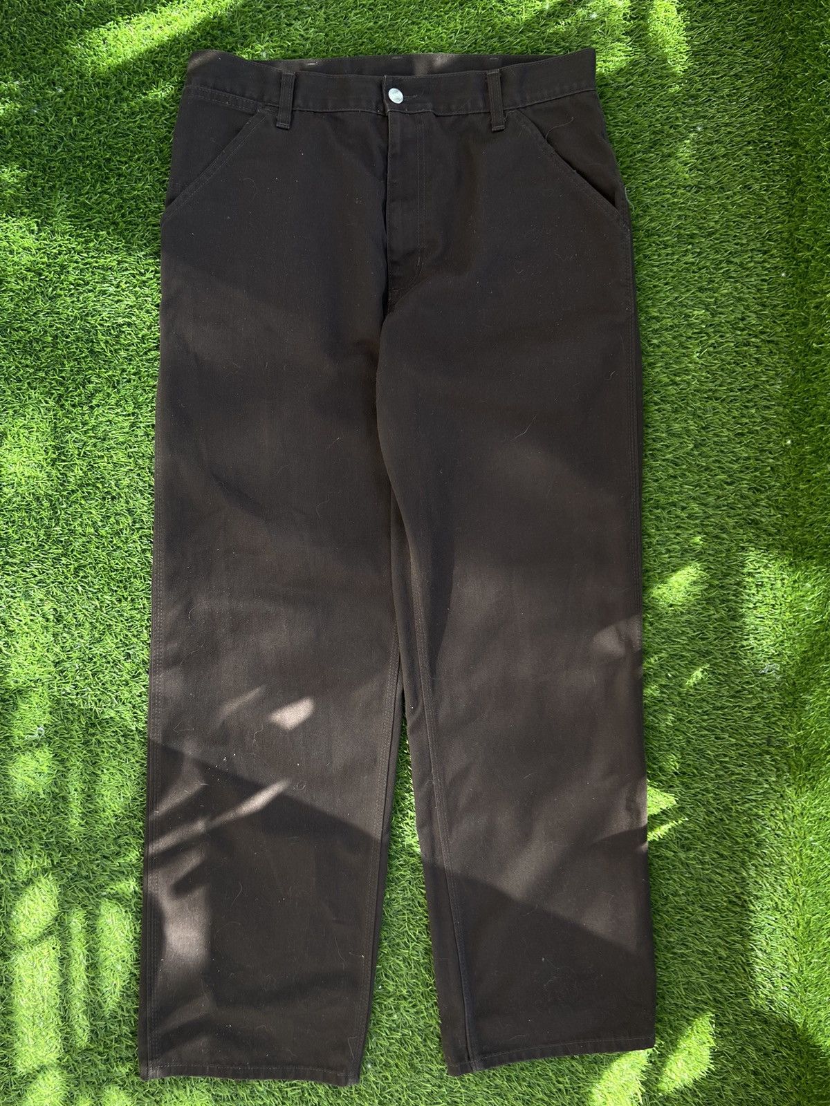 Carhartt CARHARTT RARE BROWN COLOR SIMPLE PANTS - № 3060 Size US 33 - 5 Thumbnail