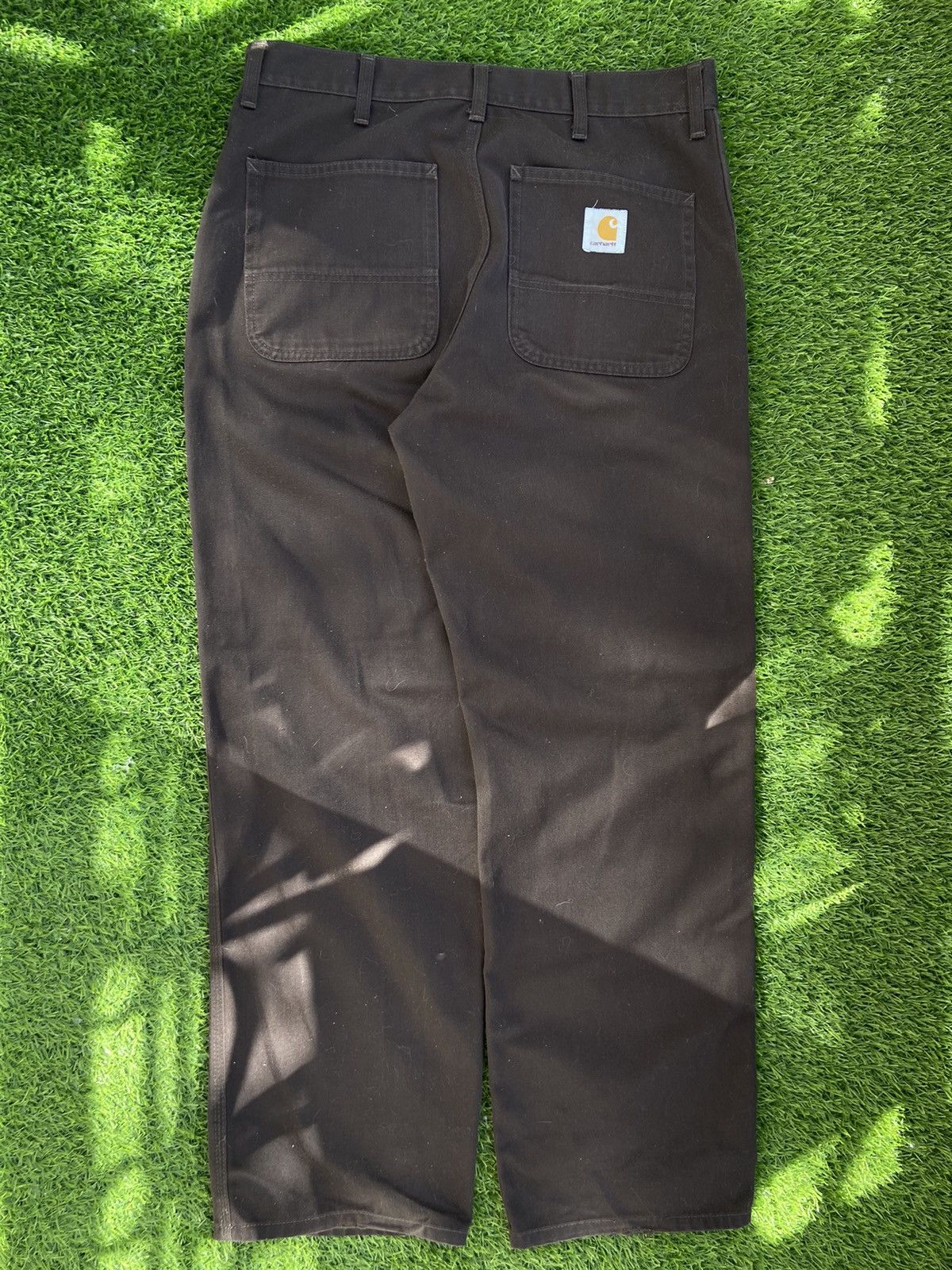 Carhartt CARHARTT RARE BROWN COLOR SIMPLE PANTS - № 3060 Size US 33 - 2 Thumbnail
