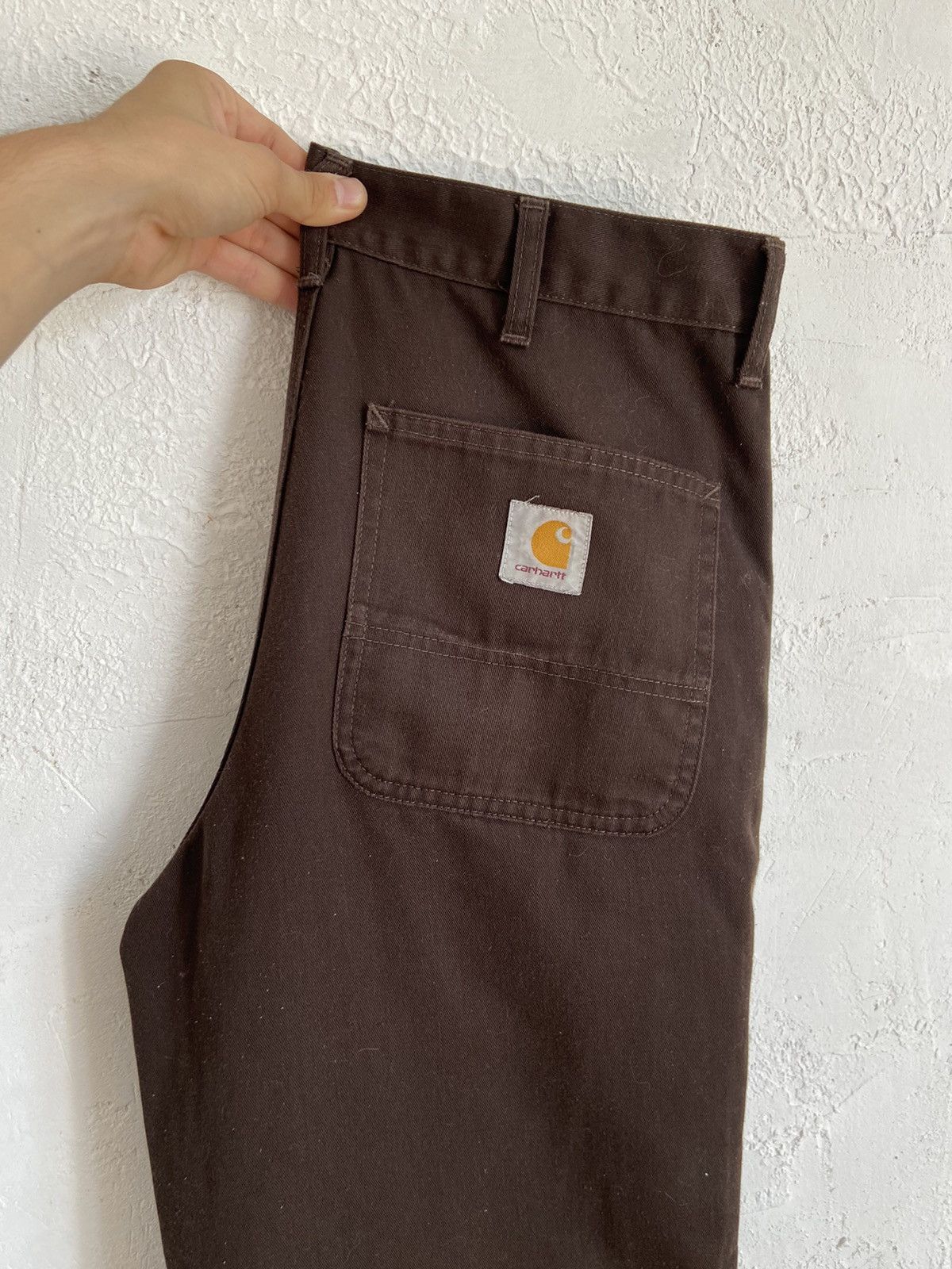 Carhartt CARHARTT RARE BROWN COLOR SIMPLE PANTS - № 3060 Size US 33 - 7 Thumbnail