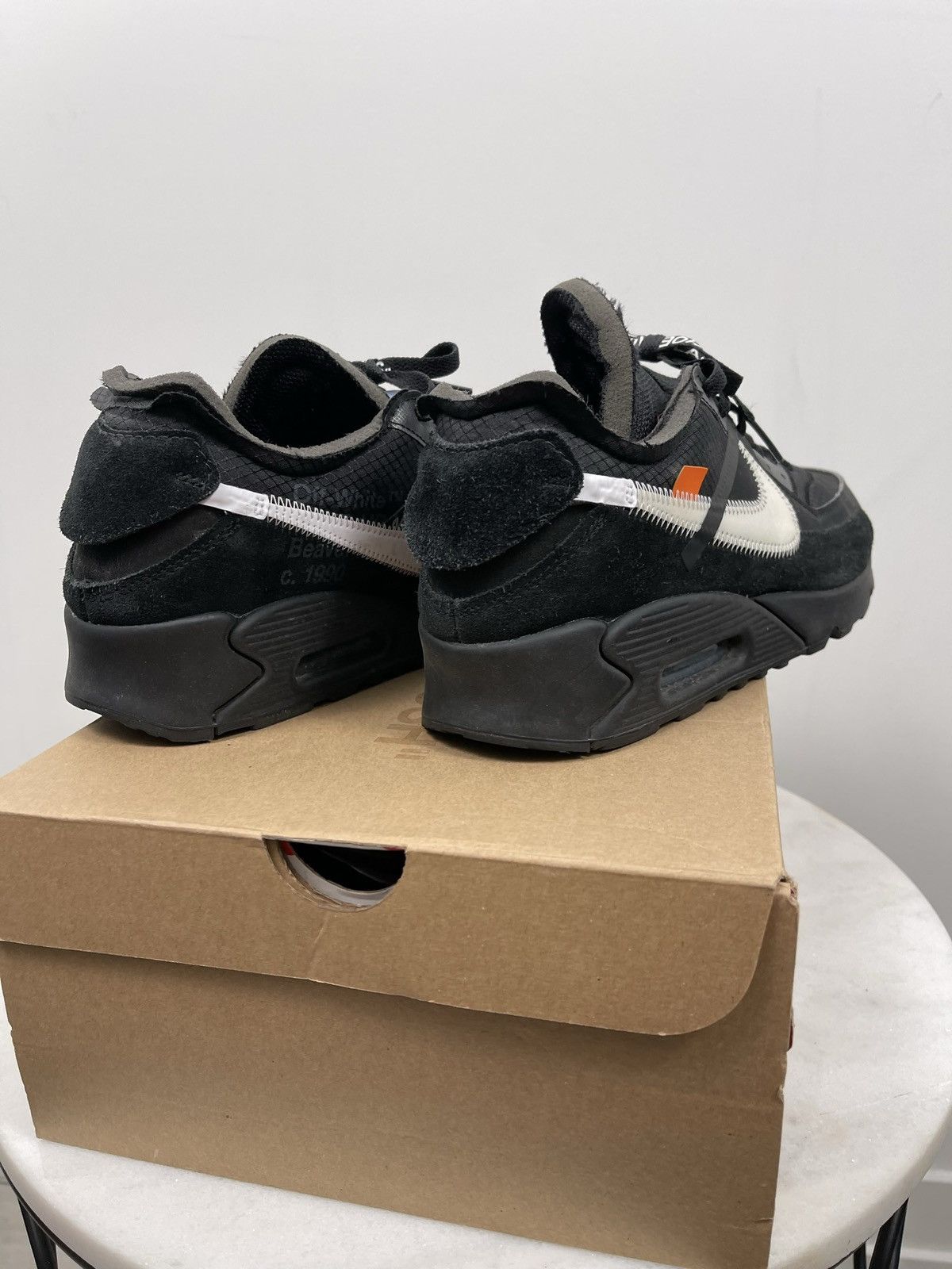 Nike × Off-White Off white air max 90 Black Size US 10 / EU 43 - 5 Thumbnail
