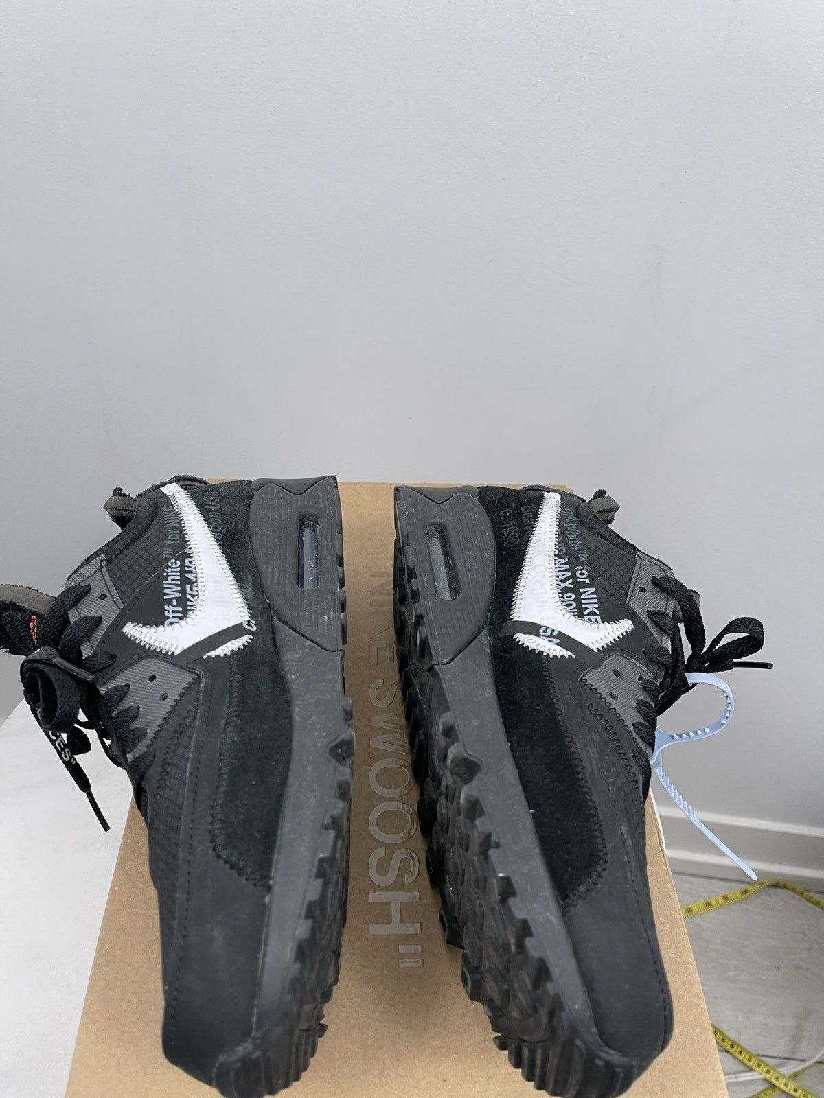 Nike × Off-White Off white air max 90 Black Size US 10 / EU 43 - 10 Thumbnail