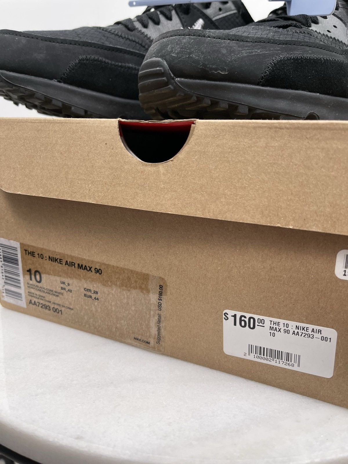 Nike × Off-White Off white air max 90 Black Size US 10 / EU 43 - 19 Thumbnail