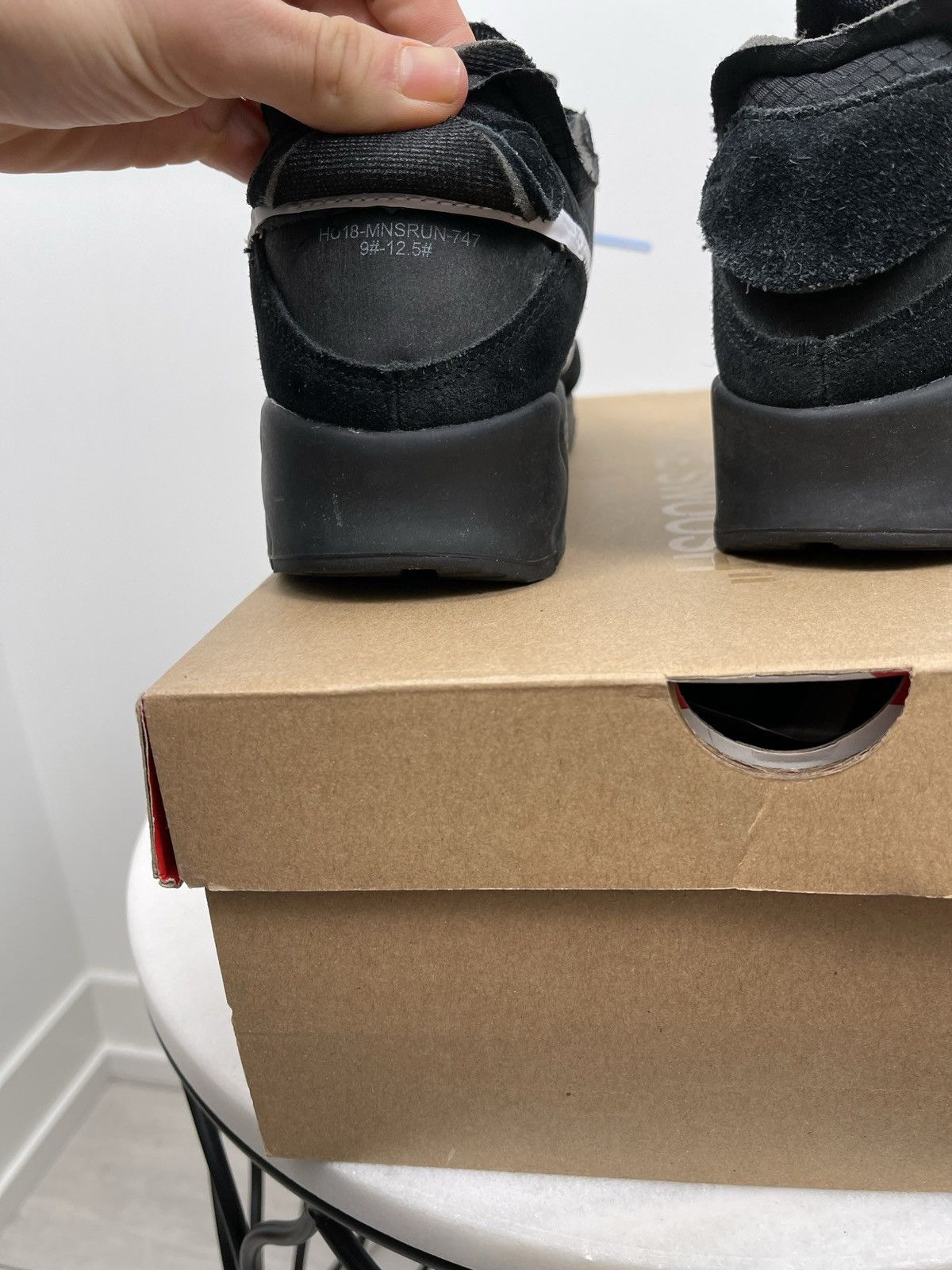 Nike × Off-White Off white air max 90 Black Size US 10 / EU 43 - 7 Thumbnail