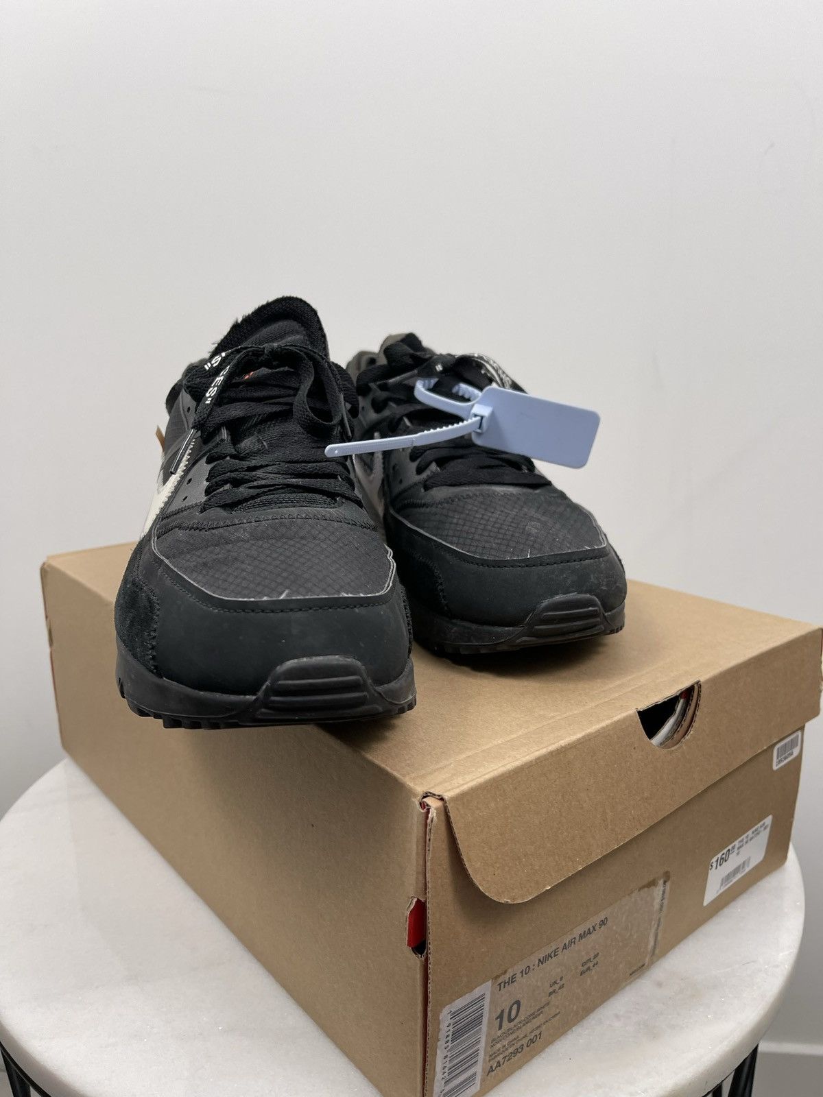 Nike × Off-White Off white air max 90 Black Size US 10 / EU 43 - 6 Thumbnail