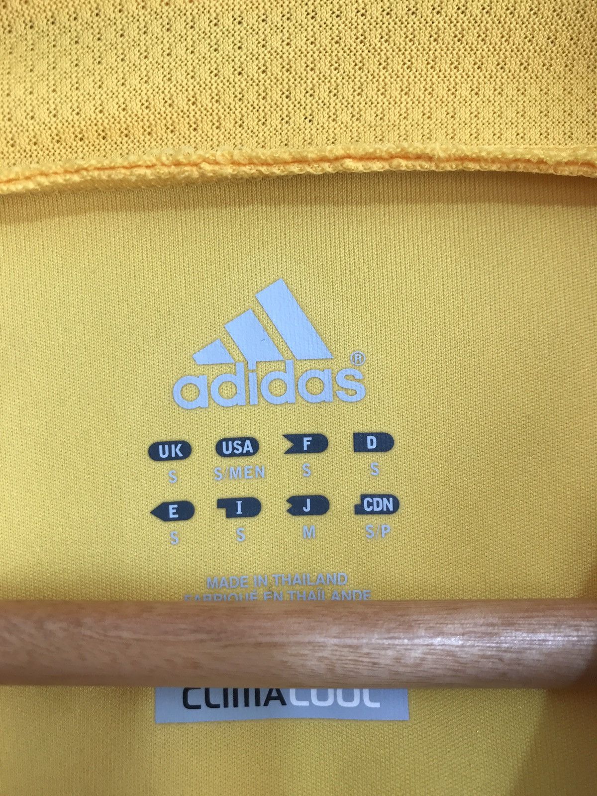 Adidas Ukraine 2011-2014 Home Soccer Jersey Football Kit Shirt Size US S / EU 44-46 / 1 - 6 Thumbnail