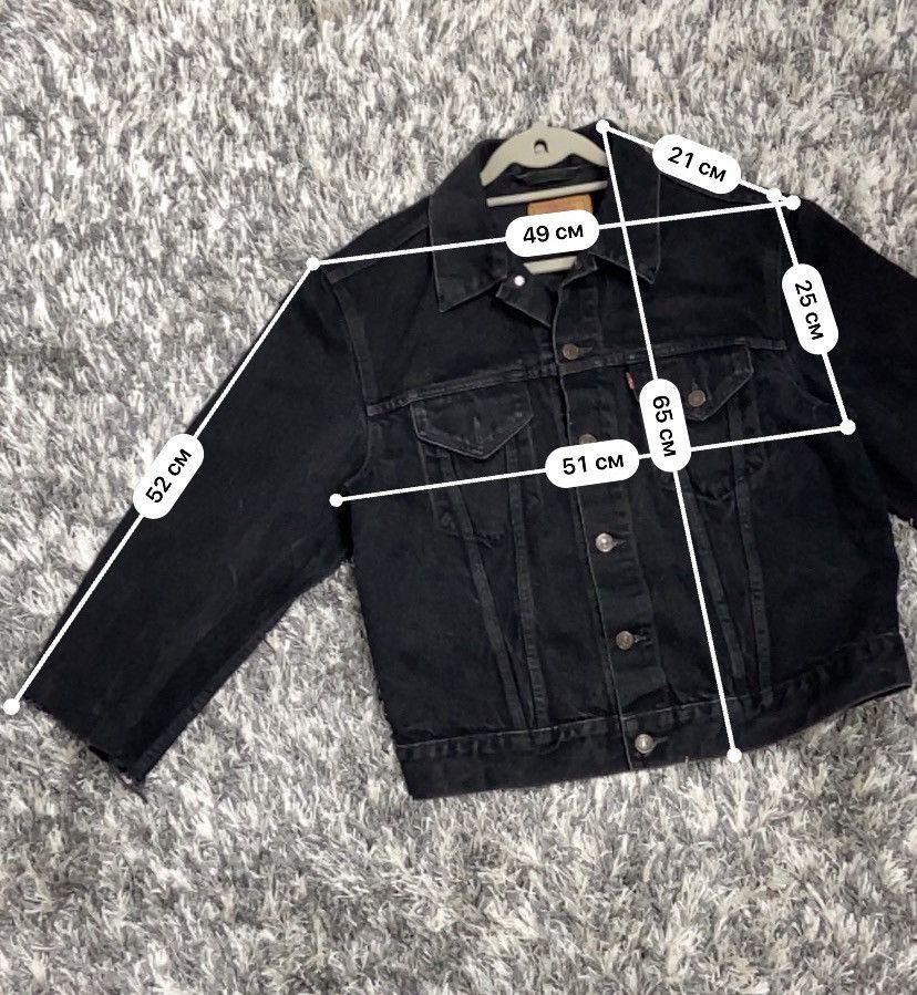 Levi's 1980s MADE IN ITALY FADED BOXY LEVIS JEANS JACKET - № 2097 Size US M / EU 48-50 / 2 - 10 Thumbnail