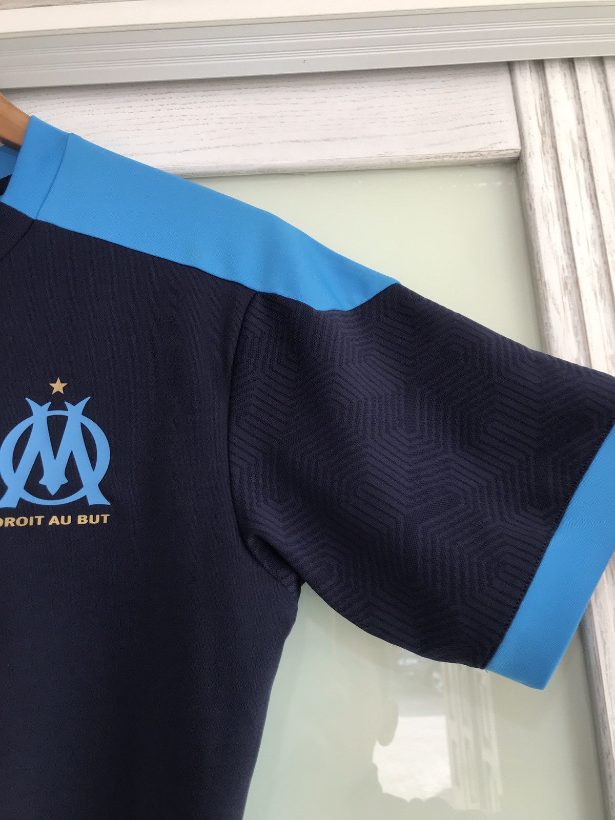 Puma Olympique Marseille Soccer Jersey Football Kit France Shirt Size US S / EU 44-46 / 1 - 4 Thumbnail