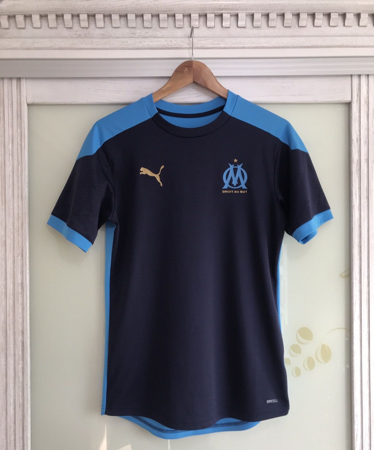 Puma Olympique Marseille Soccer Jersey Football Kit France Shirt Size US S / EU 44-46 / 1 - 1 Thumbnail