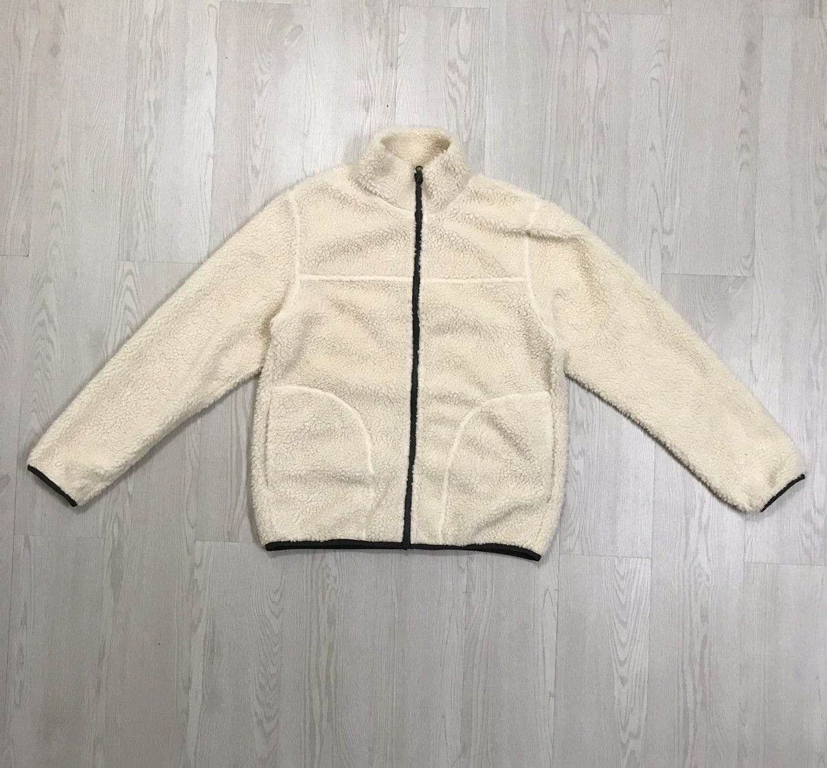 Japanese Brand × Vintage Ikka Japan Deep Pile Sherpa Jacket Size M / US 6-8 / IT 42-44 - 1 Thumbnail
