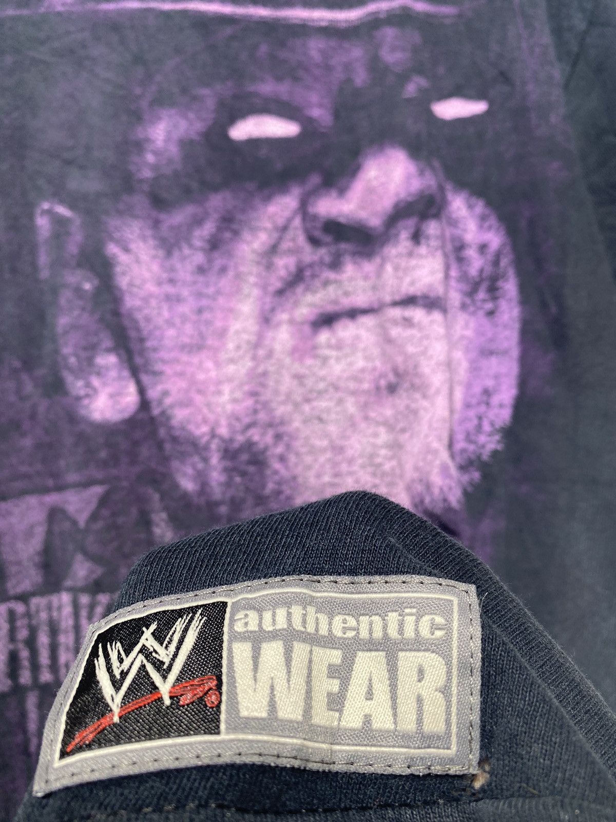 Rap Tees × Vintage × WWE VINTAGE UNDERTAKER WWE RARE PRINT Size US XL / EU 56 / 4 - 4 Thumbnail