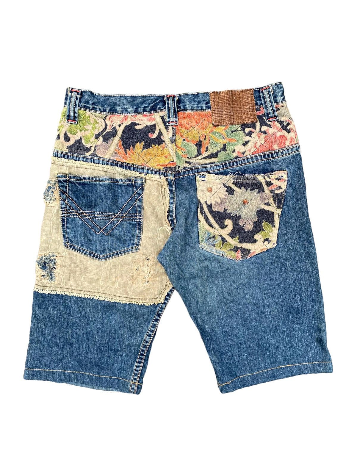 Reconstructed Kapital Style Japanese Boro Patchwork Denim