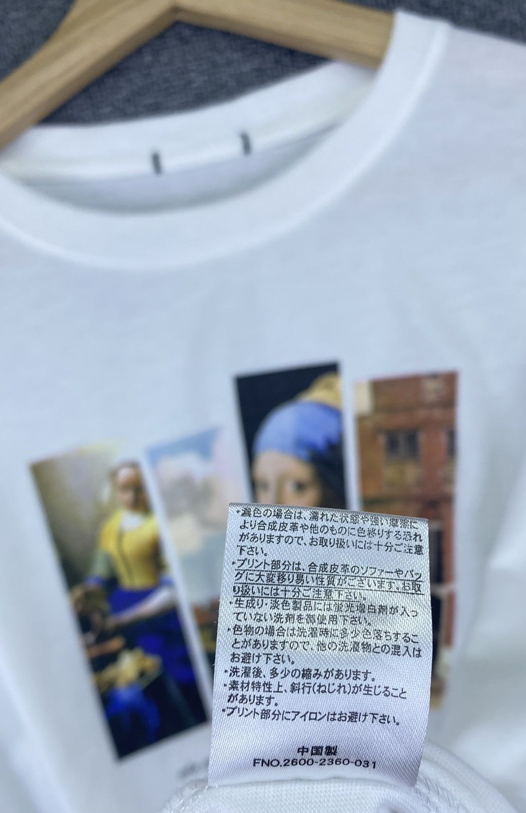 Vintage Vintage JOHANNES VERMEER Artist Painting Artwork Tee TShirts Size M / US 6-8 / IT 42-44 - 8 Thumbnail