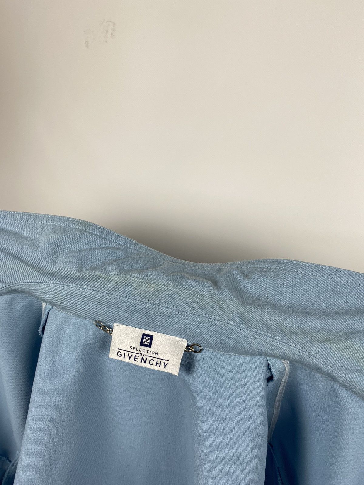 Givenchy Vintage Selection de Givenchy Women’s Blue Button Up Jacket Size XL / US 12-14 / IT 48-50 - 13 Thumbnail