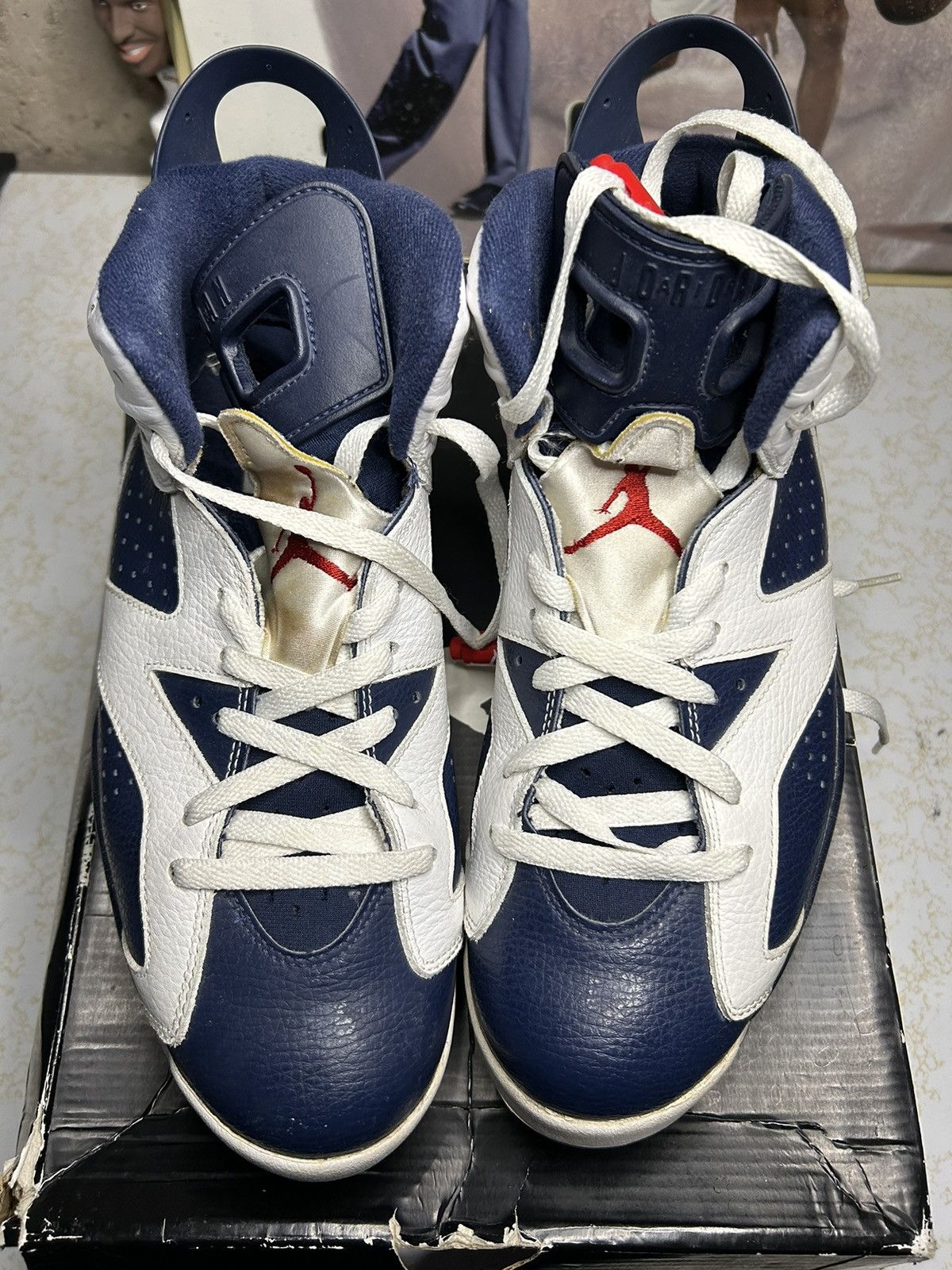 Jordan 6 “Olympics” 2012 men’s Sneakers size 10.5 Roson/Roson Buy/Sell/Trade | Air Jordan 6 Olympic (2024  main image 2