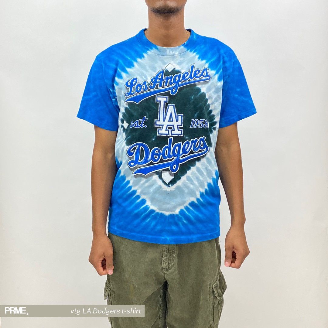 Lee × MLB × Vintage vtg 2005 Los Angeles Dodgers LEE SPORT spellout t-shirt Size US M / EU 48-50 / 2 - 1 Thumbnail
