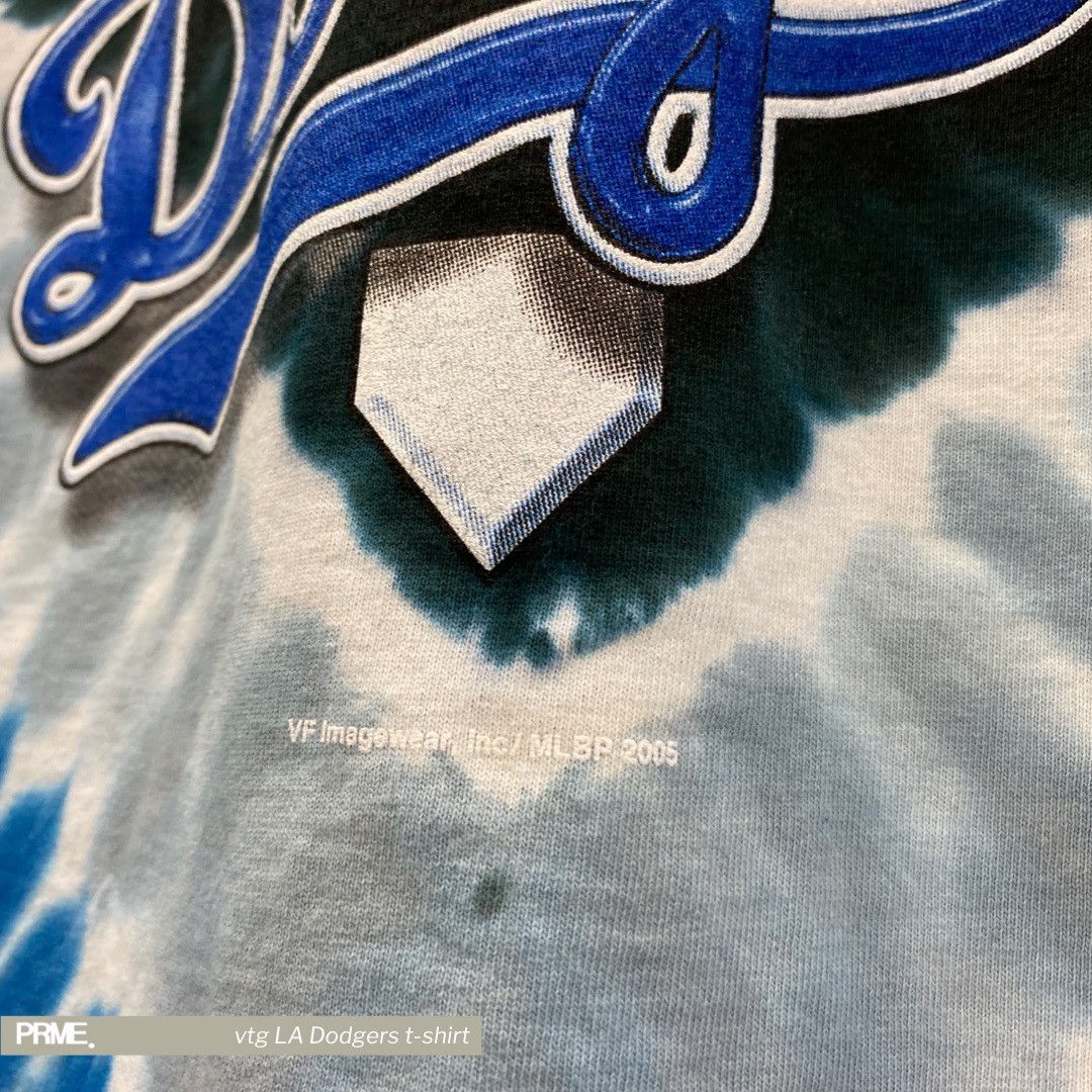 Lee × MLB × Vintage vtg 2005 Los Angeles Dodgers LEE SPORT spellout t-shirt Size US M / EU 48-50 / 2 - 6 Thumbnail