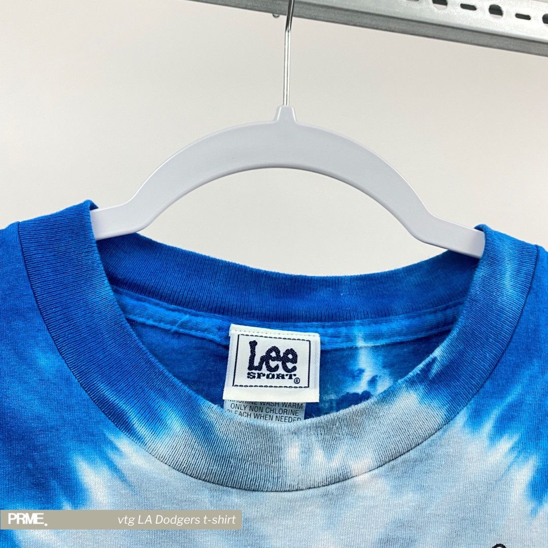 Lee × MLB × Vintage vtg 2005 Los Angeles Dodgers LEE SPORT spellout t-shirt Size US M / EU 48-50 / 2 - 5 Thumbnail