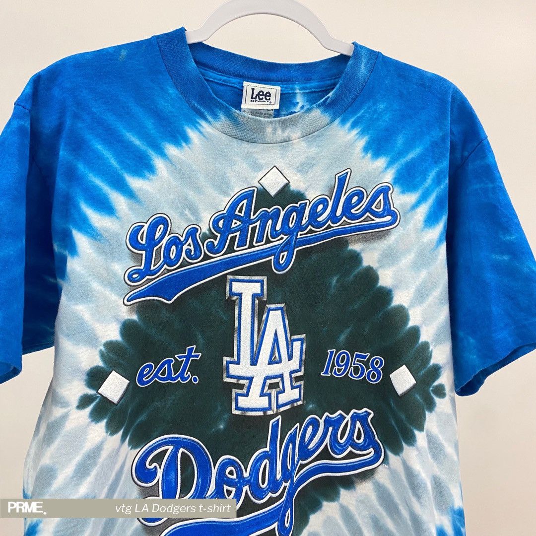 Lee × MLB × Vintage vtg 2005 Los Angeles Dodgers LEE SPORT spellout t-shirt Size US M / EU 48-50 / 2 - 4 Thumbnail