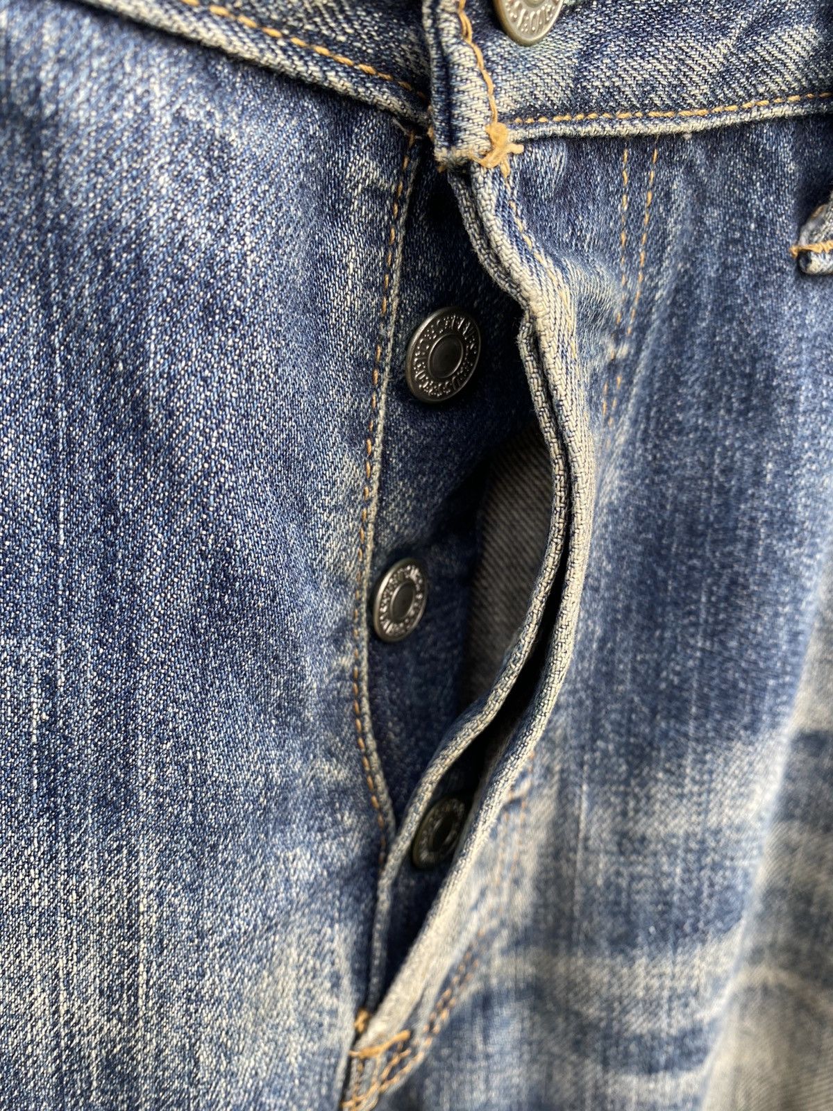 Levi's OFFER 🔥 Vintage Levi's 501 Trashed Jeans Denim Pants Size US 30 / EU 46 - 9 Thumbnail