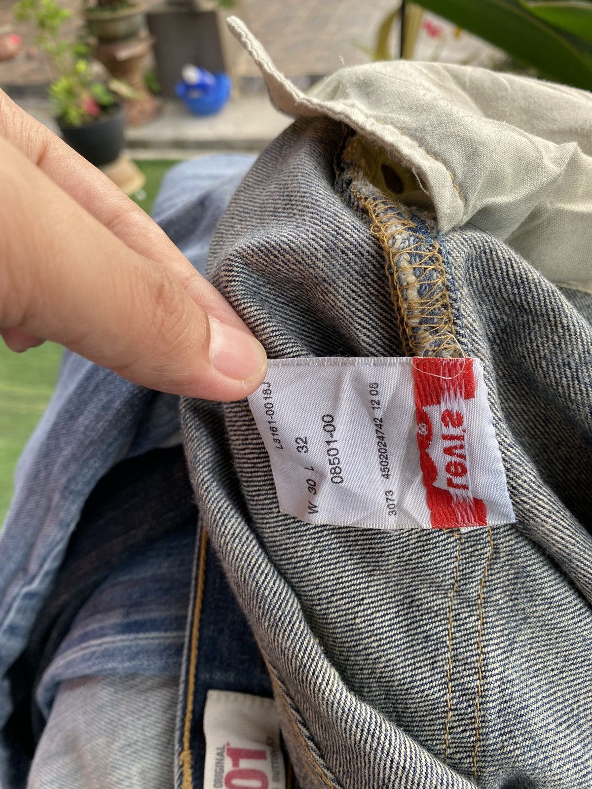 Levi's OFFER 🔥 Vintage Levi's 501 Trashed Jeans Denim Pants Size US 30 / EU 46 - 14 Thumbnail