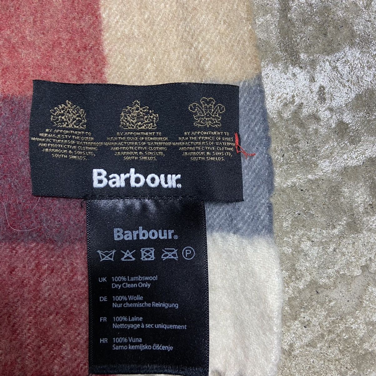 Barbour Y2K BARBOUR VINTAGE WOOL SCARF - № 4053 Size ONE SIZE - 4 Thumbnail