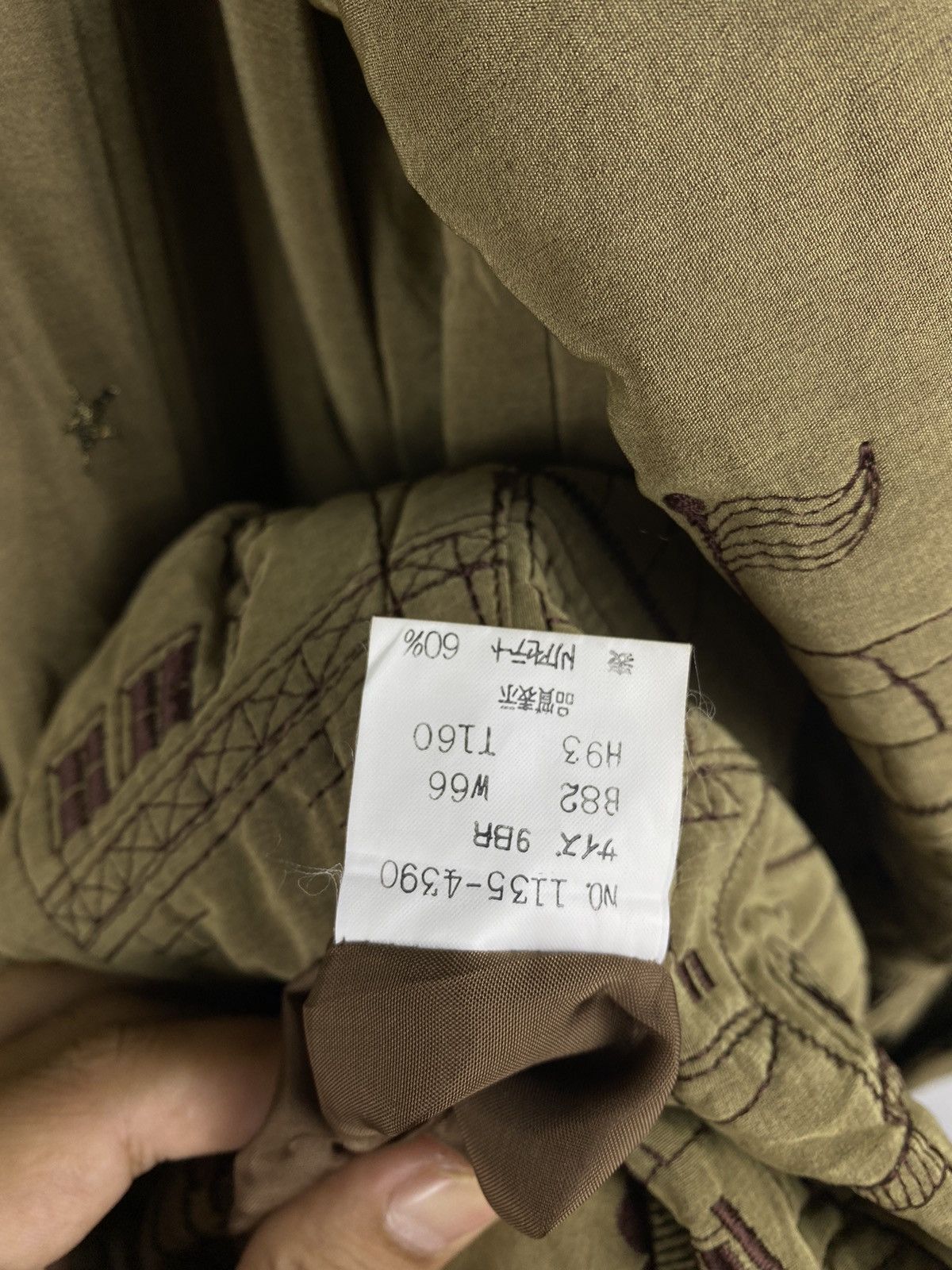 Japanese Brand Vintage Charles Entieres by Command Double Breasted Jacket Size XL / US 12-14 / IT 48-50 - 8 Thumbnail