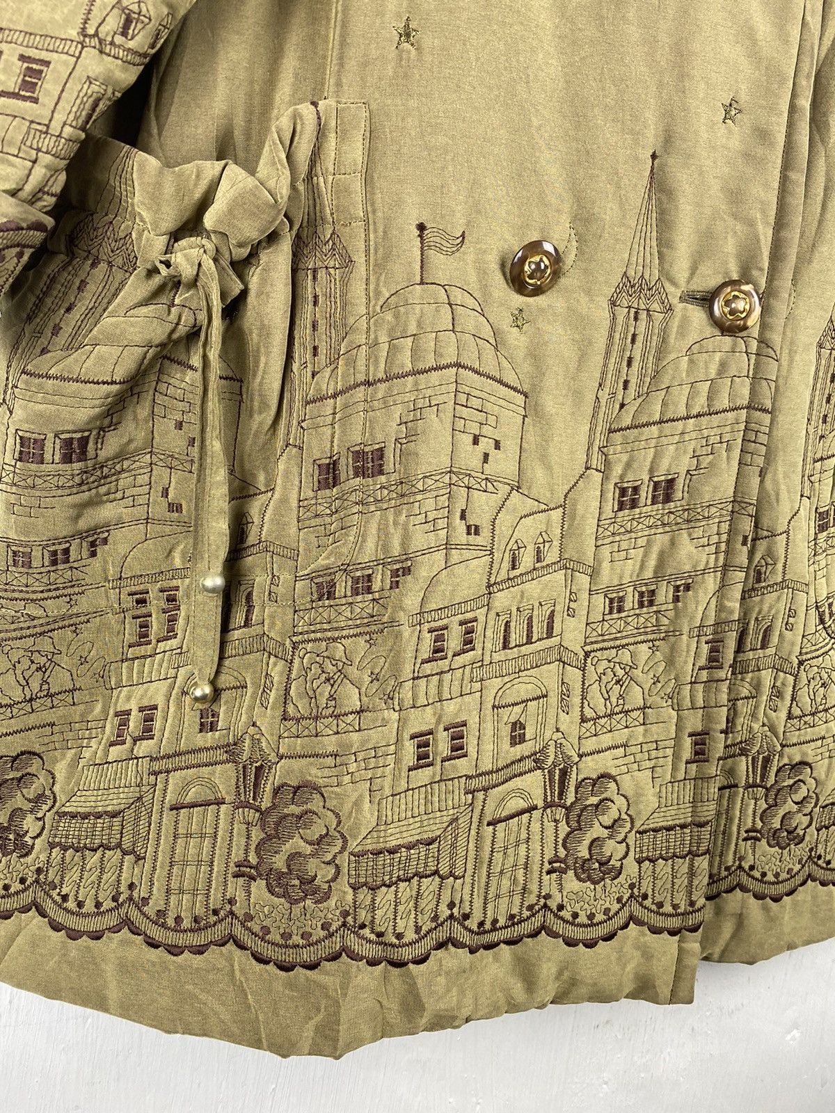 Japanese Brand Vintage Charles Entieres by Command Double Breasted Jacket Size XL / US 12-14 / IT 48-50 - 5 Thumbnail