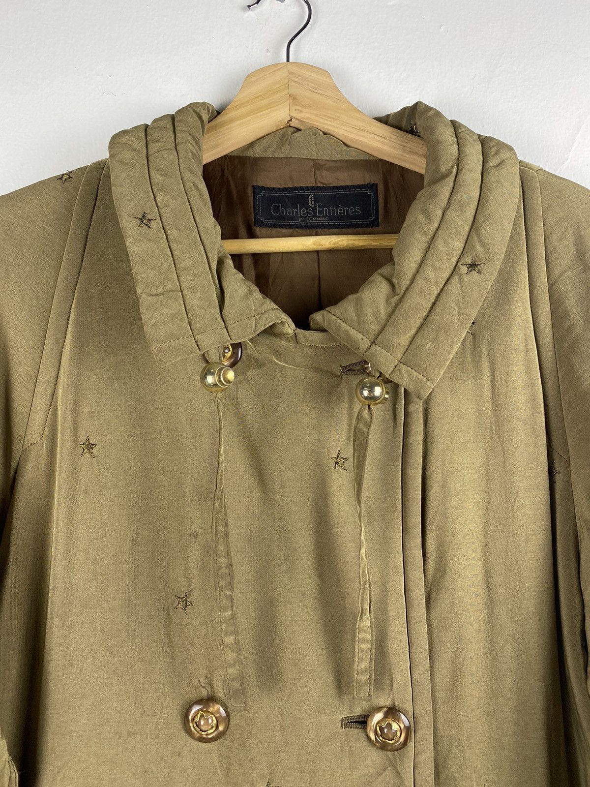 Japanese Brand Vintage Charles Entieres by Command Double Breasted Jacket Size XL / US 12-14 / IT 48-50 - 4 Thumbnail