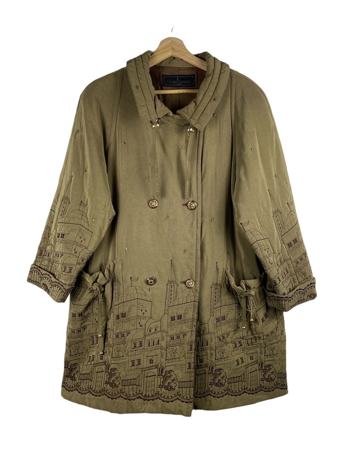 Japanese Brand Vintage Charles Entieres by Command Double Breasted Jacket Size XL / US 12-14 / IT 48-50 - 1 Thumbnail