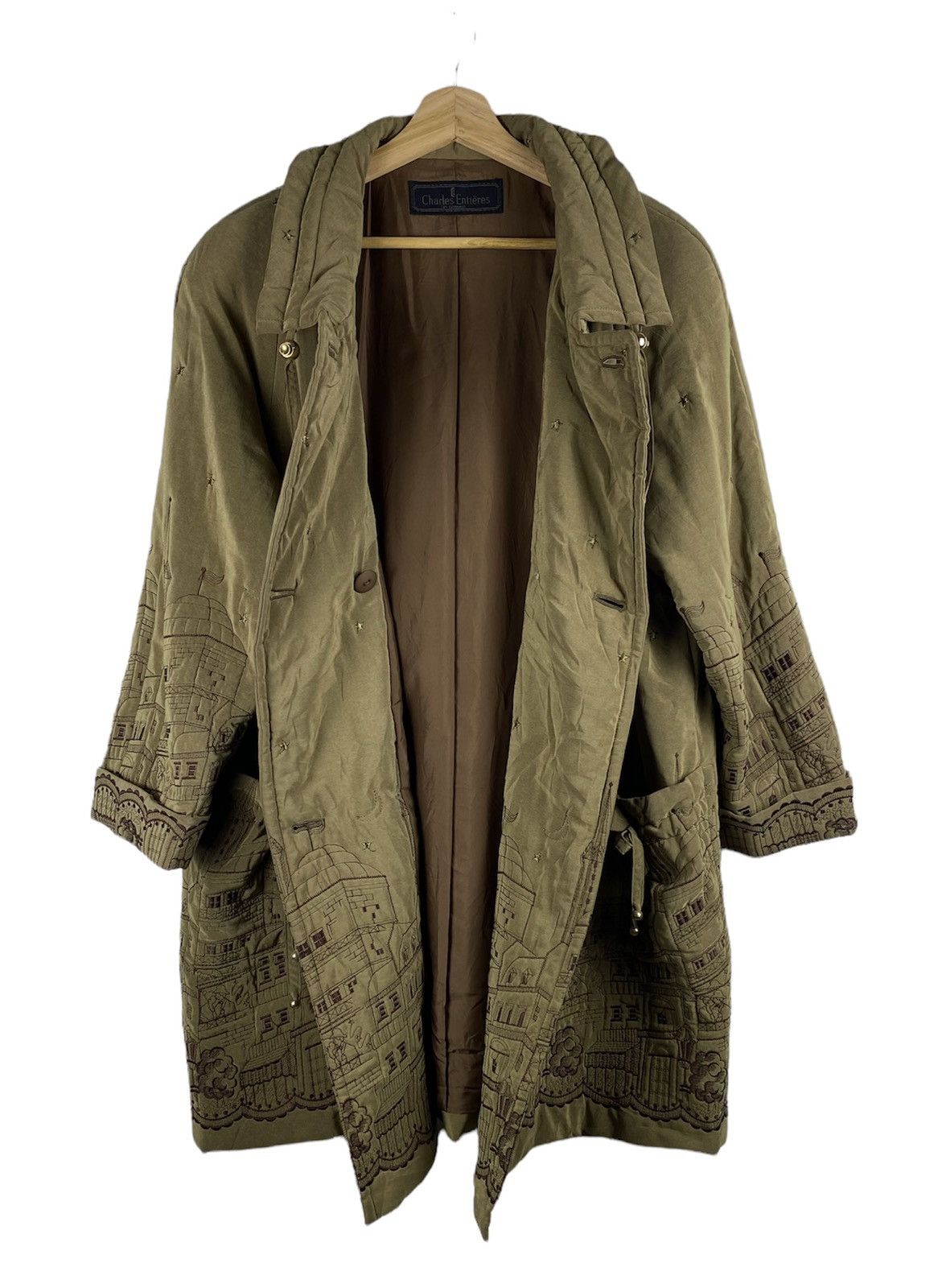 Japanese Brand Vintage Charles Entieres by Command Double Breasted Jacket Size XL / US 12-14 / IT 48-50 - 2 Thumbnail