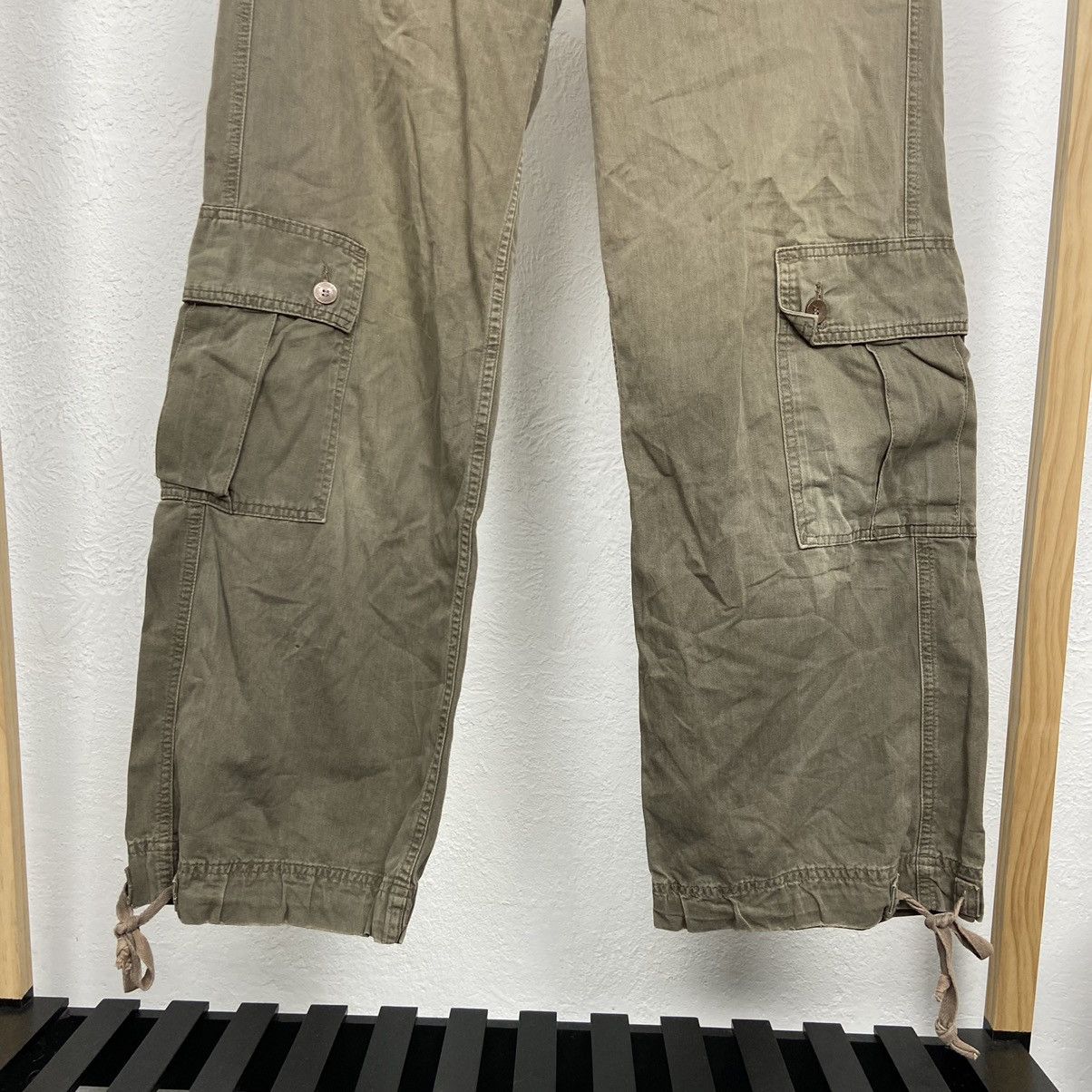 Japanese Brand LEVIS BAGGY ARCHIVE MULTIPOCKET BONDAGE CARGO PANTS № 3075 Size US 34 / EU 50 - 2 Thumbnail