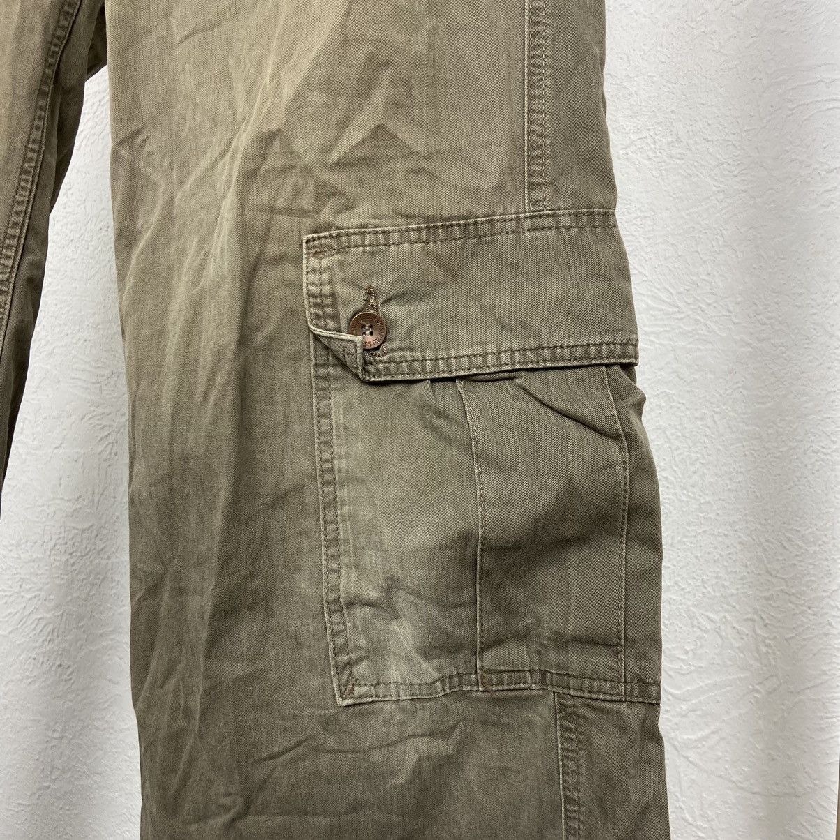 Japanese Brand LEVIS BAGGY ARCHIVE MULTIPOCKET BONDAGE CARGO PANTS № 3075 Size US 34 / EU 50 - 3 Thumbnail