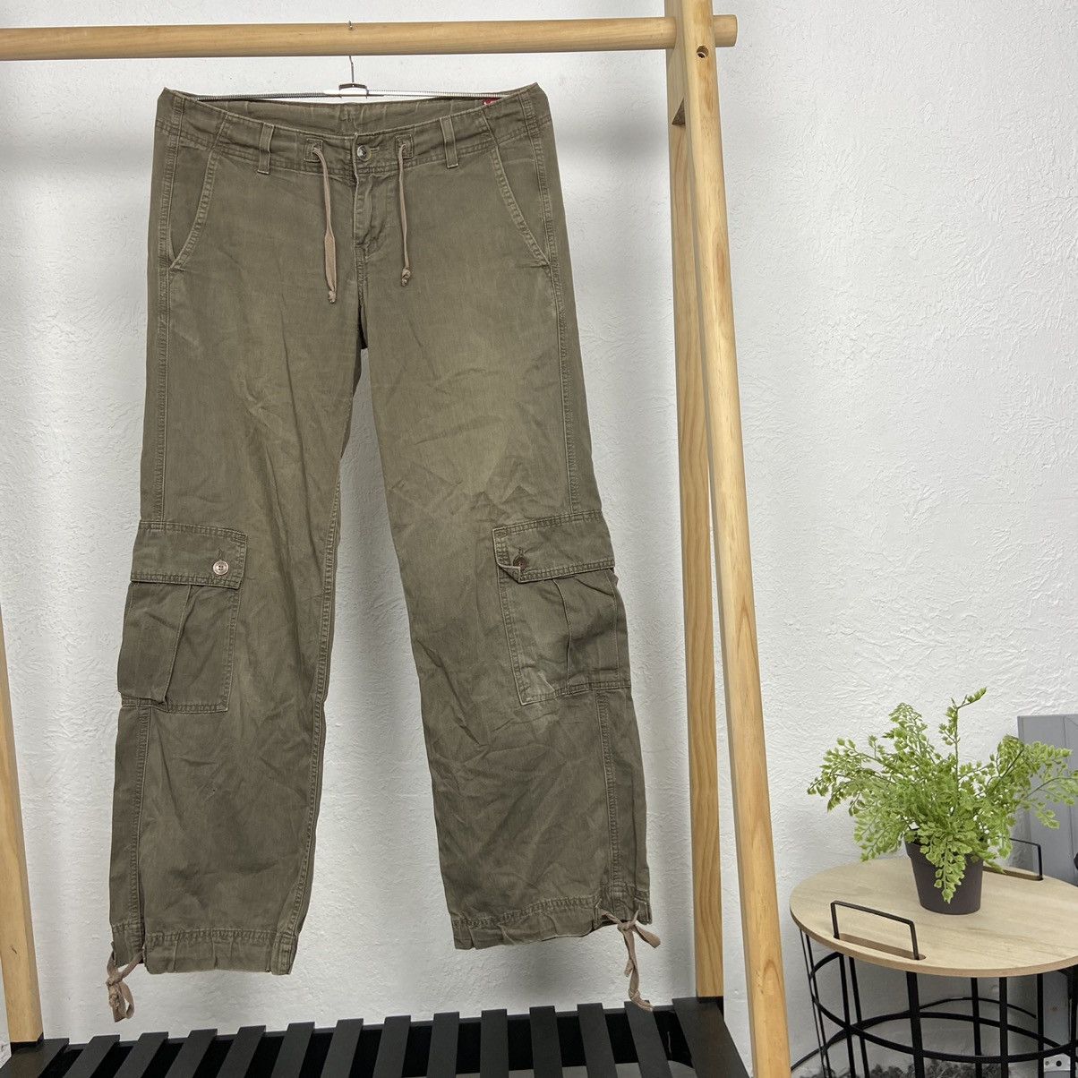Japanese Brand LEVIS BAGGY ARCHIVE MULTIPOCKET BONDAGE CARGO PANTS № 3075 Size US 34 / EU 50 - 1 Thumbnail