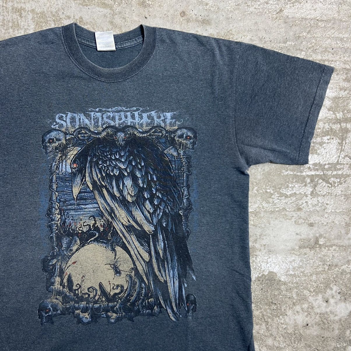 Band Tees SONISPHERE FESTIVAL OVERPRINTED Y2K RARE TEE - № 159 Size US M / EU 48-50 / 2 - 4 Thumbnail