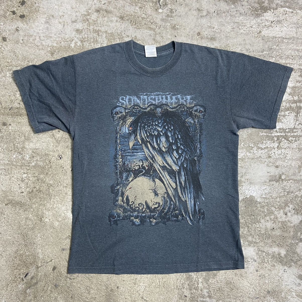 Band Tees SONISPHERE FESTIVAL OVERPRINTED Y2K RARE TEE - № 159 Size US M / EU 48-50 / 2 - 2 Thumbnail